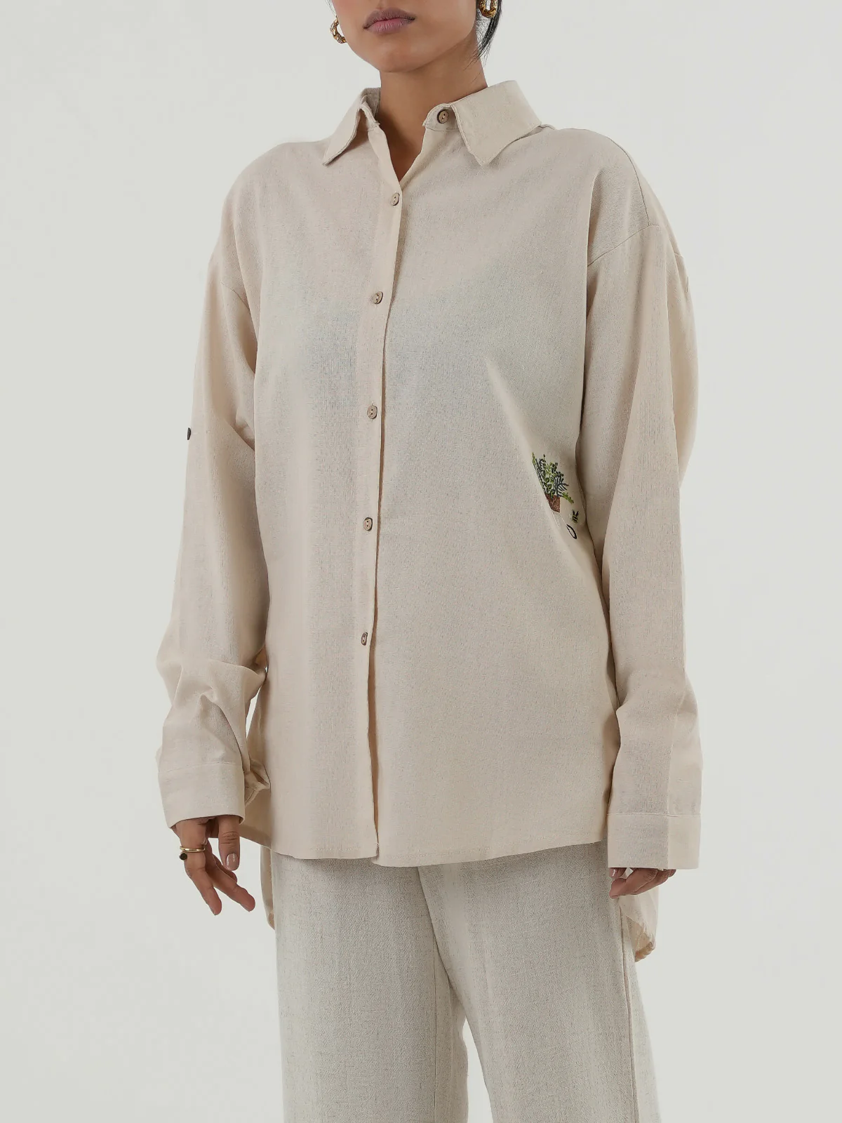 "ABEBA" Casual Regular Fit Top - Image 3