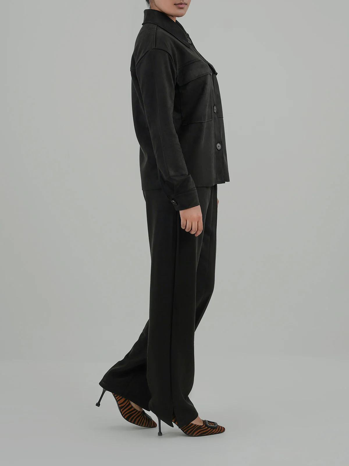"ACCIAI" Regular Fit Fleece Co-Ord Set - Image 2