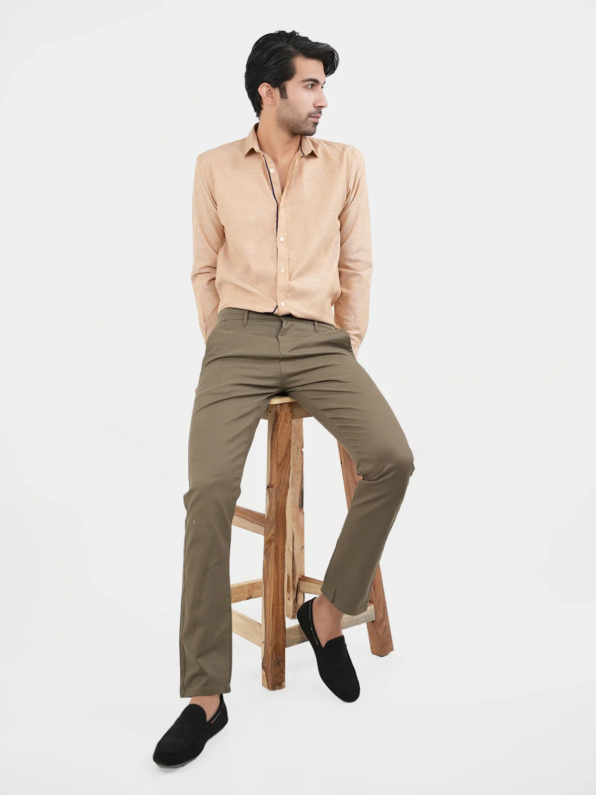 T"ACHLYS" Casual Cotton Regular Fit Shirt - Image 5