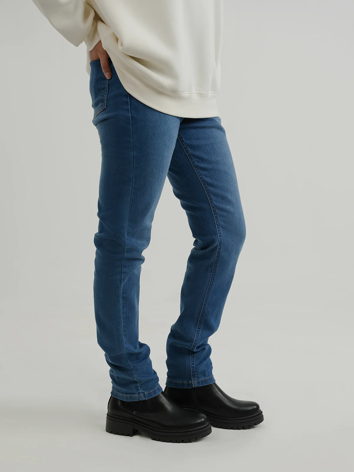 "ADAIR" Comfort Slim Fit Denim Pant - Image 2