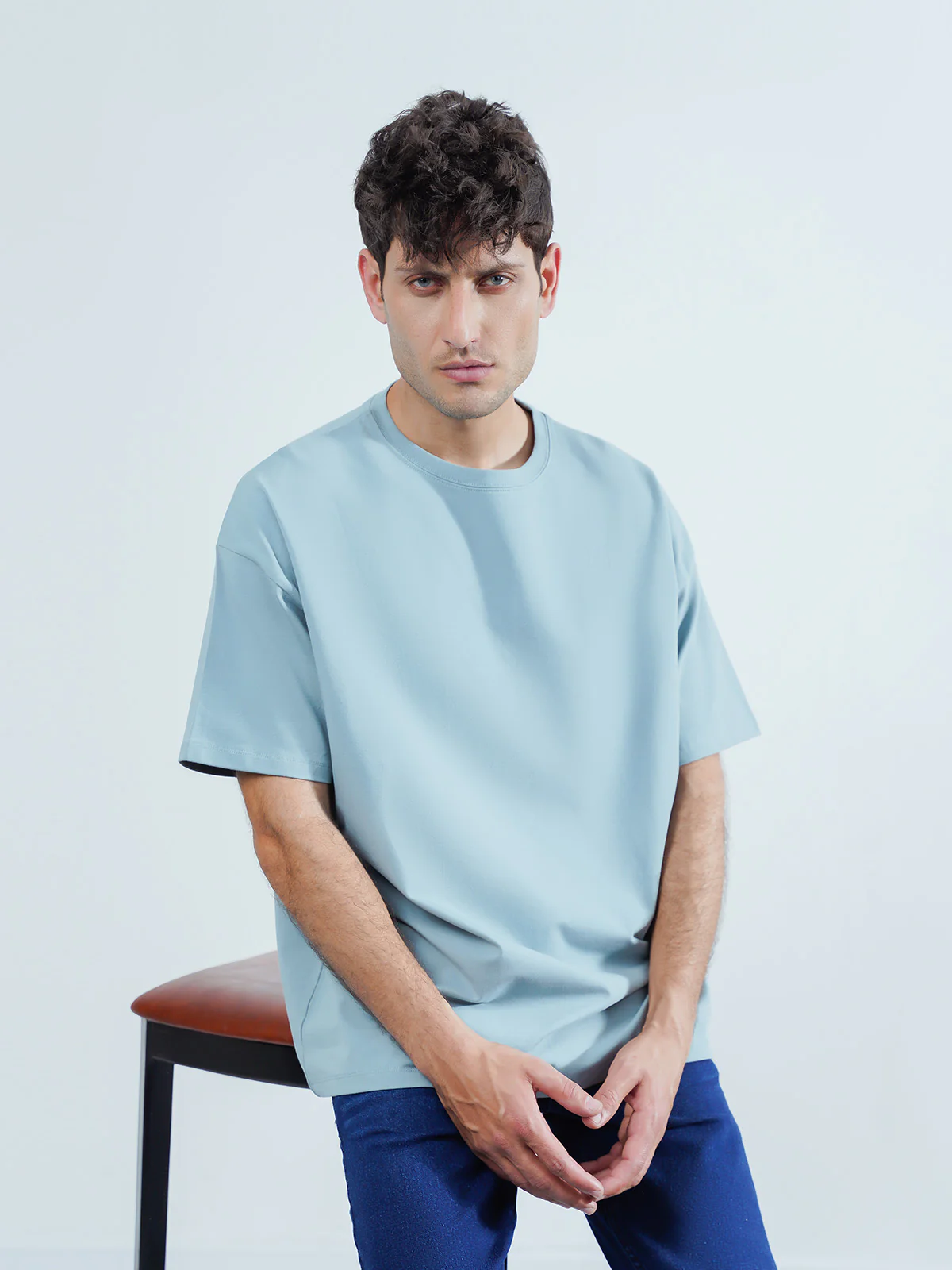 "ALAINA" Comfort Drop Shoulder T-Shirt - Image 2