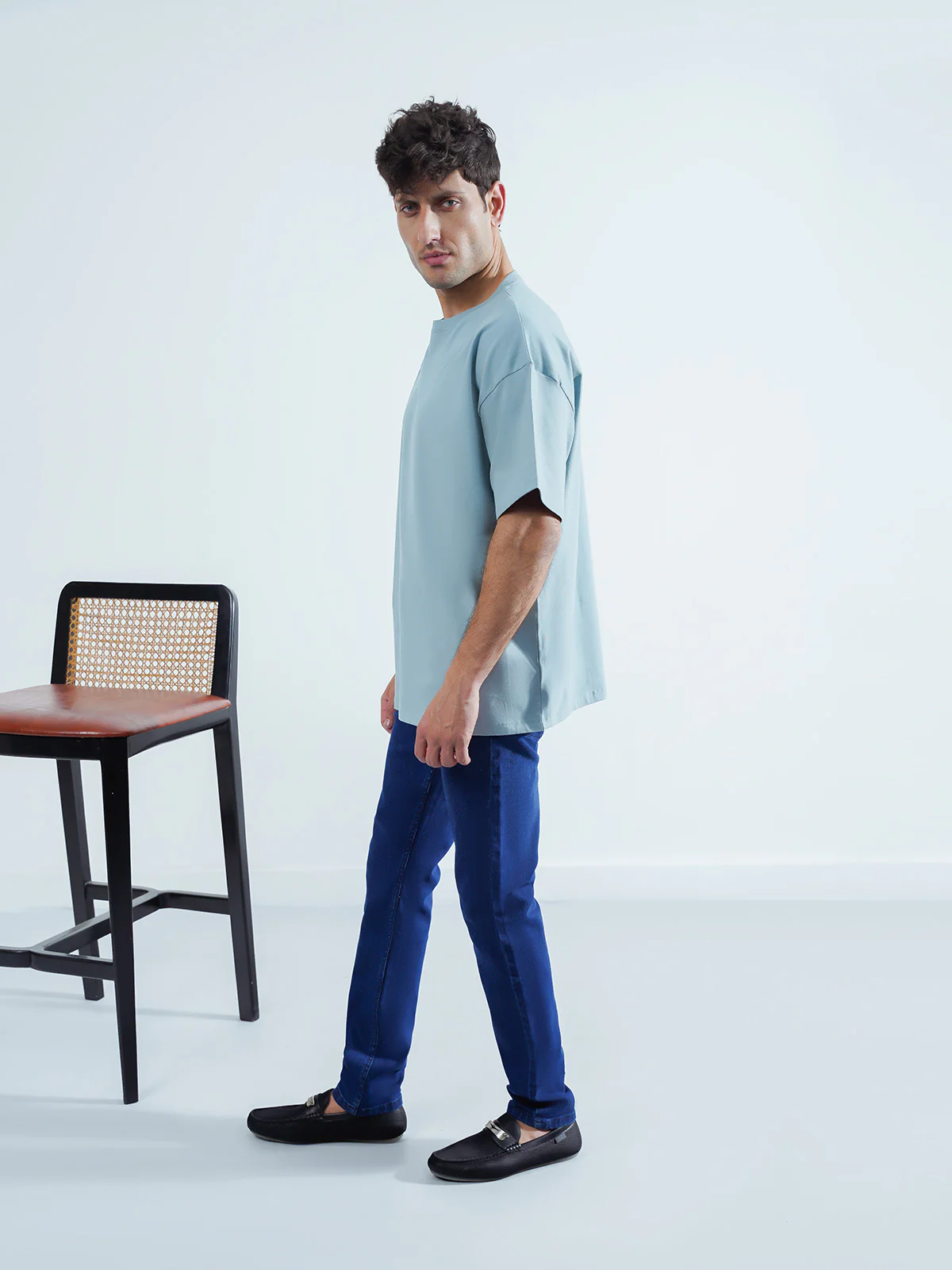 "ALAINA" Comfort Drop Shoulder T-Shirt - Image 3