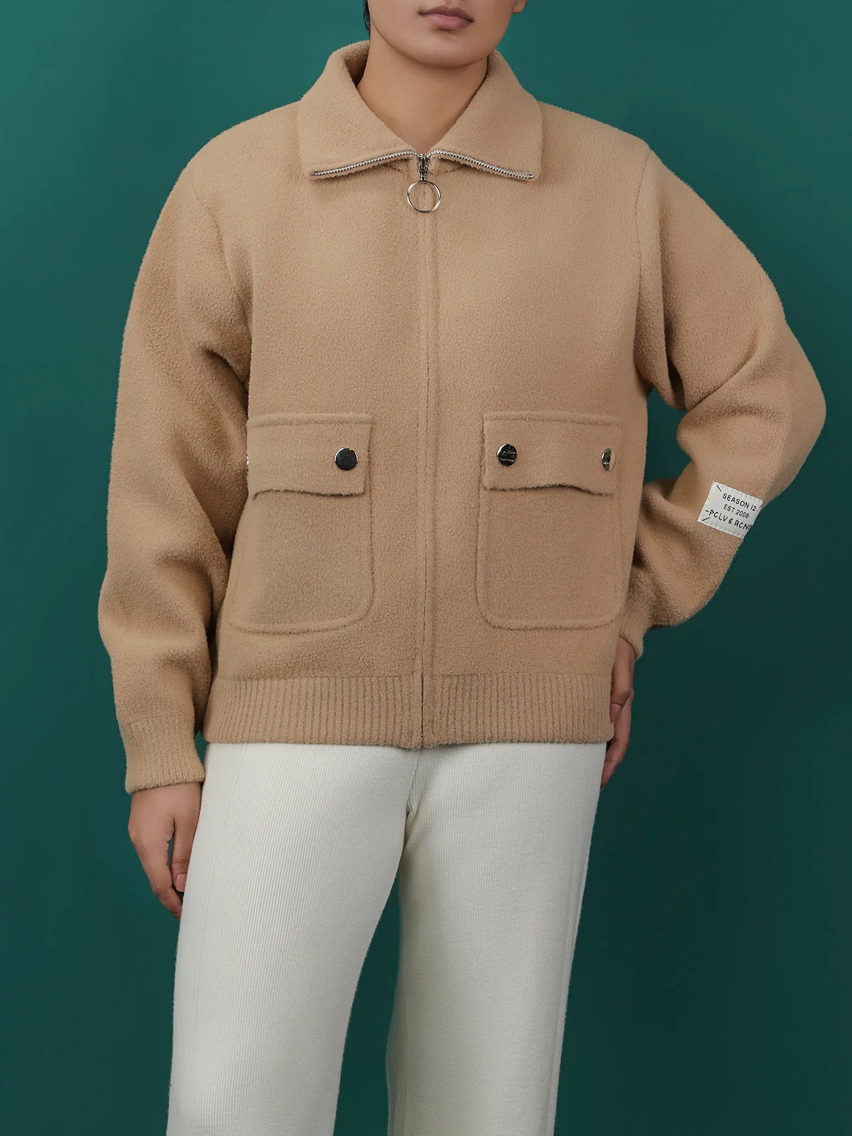 "ALAYJA" Warm and Comfy Fleece Jacket