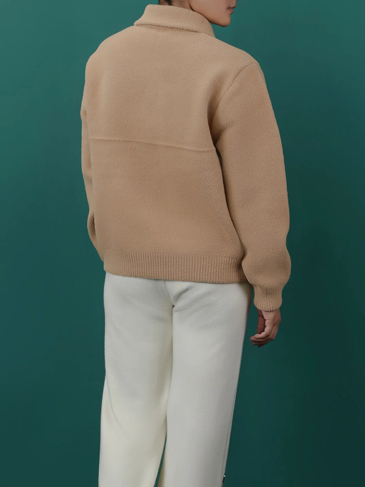 "ALAYJA" Warm and Comfy Fleece Jacket - Image 6