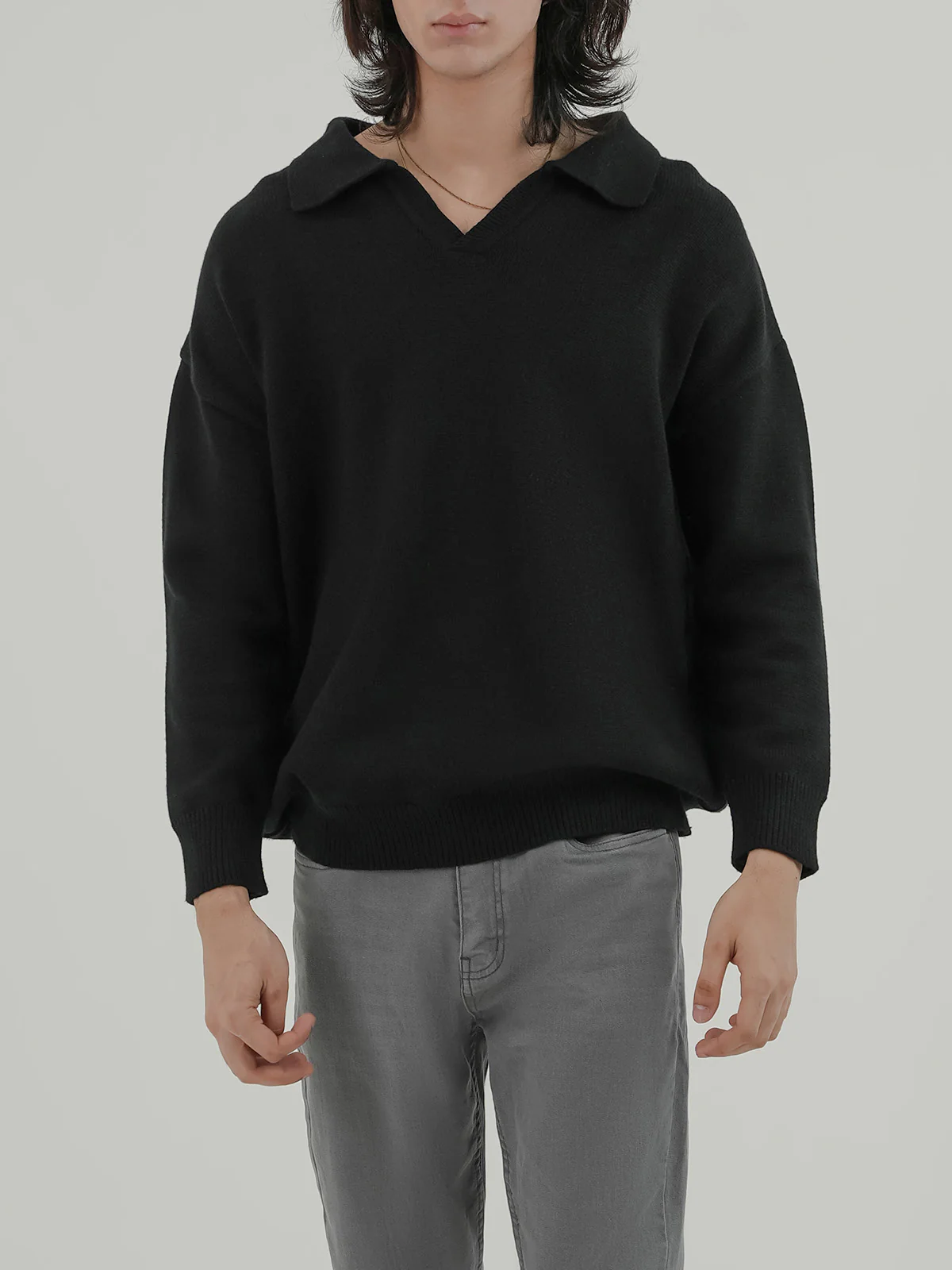 "ALFRED" Basic Regular Fit Sweaters
