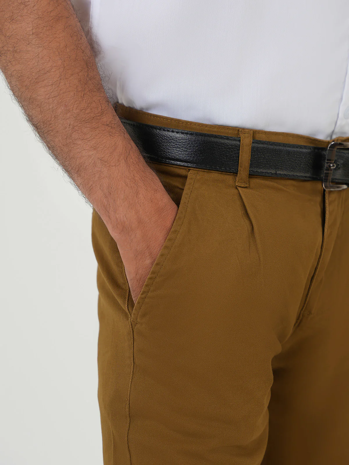 "ALKAS" Casual Straight Fit Chino - Image 4