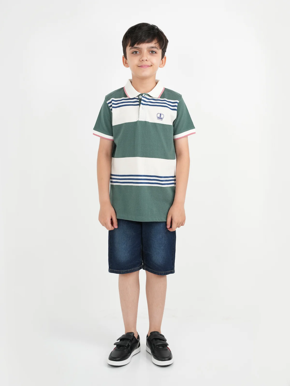 "AMADI" Kids Casual Summer Polo Shirt