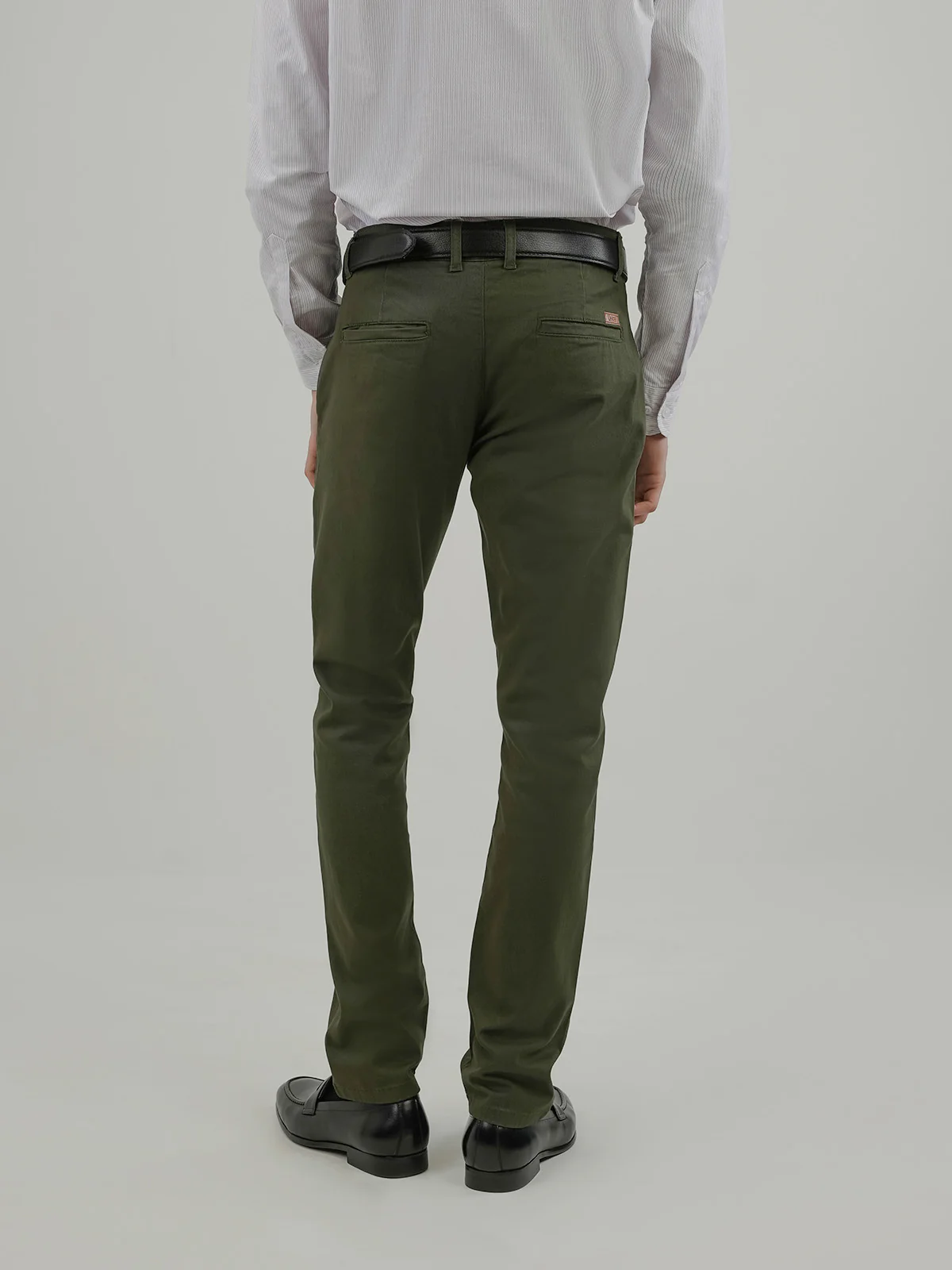 "ANATOLE" Casual Slim Fit Twill Chino - Image 4