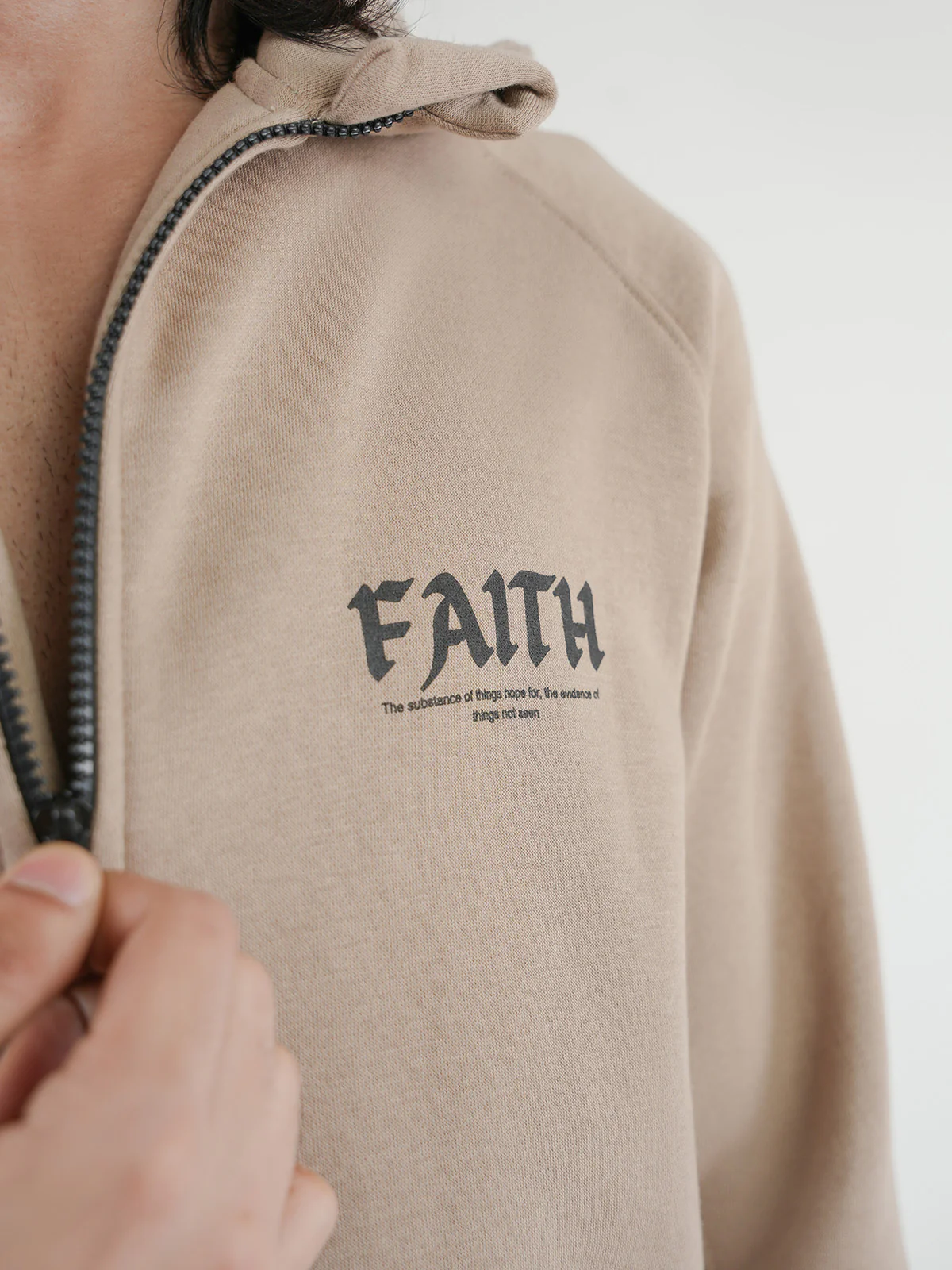 "ANNOT" Warm Zipper Fleece Hoodie - Image 5