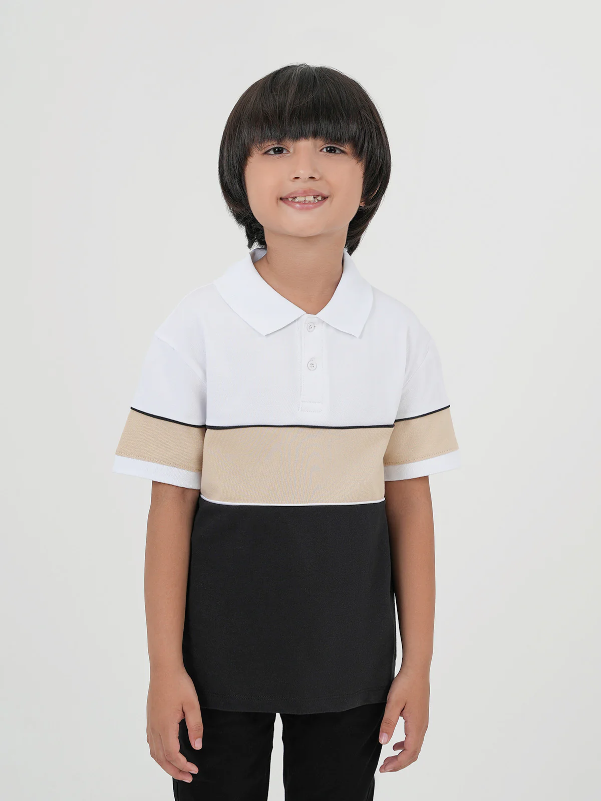 "ANSON" Regular Fit Cut &amp; Sew Polo Shirt - Image 2