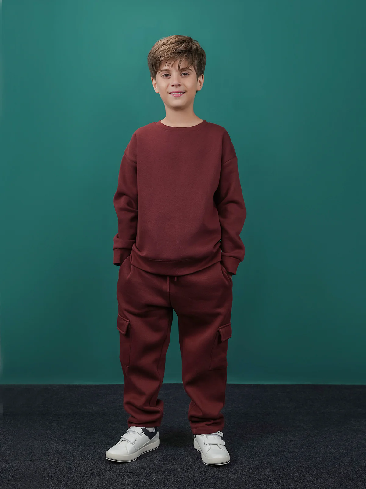"ANTIOPE" Regular Fit Fleece Track Suit
