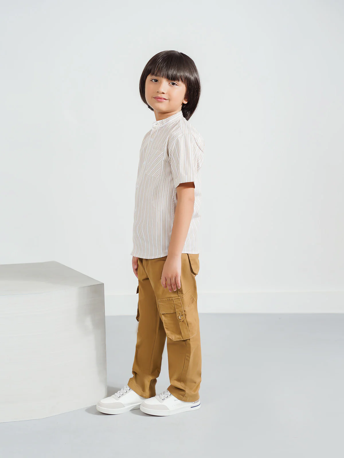 "AOKI" Cargo Fit Twill Trouser - Image 3