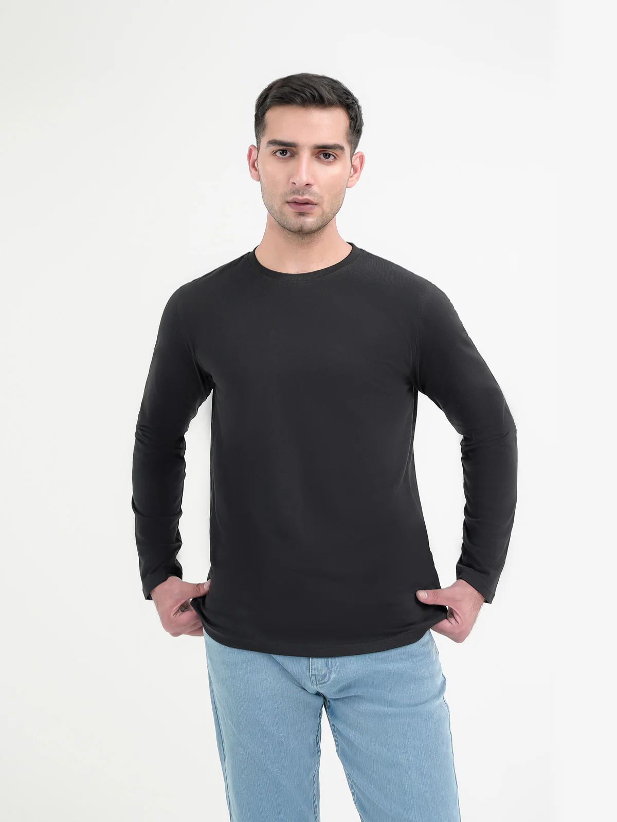 "ARAMIS" Casual Solid Regular T-Shirt - Image 2