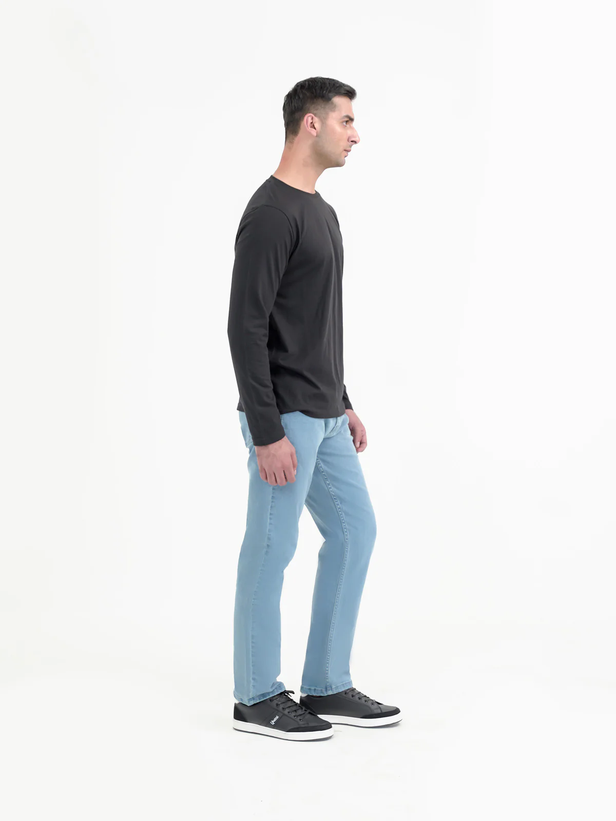 "ARAMIS" Casual Solid Regular T-Shirt - Image 3
