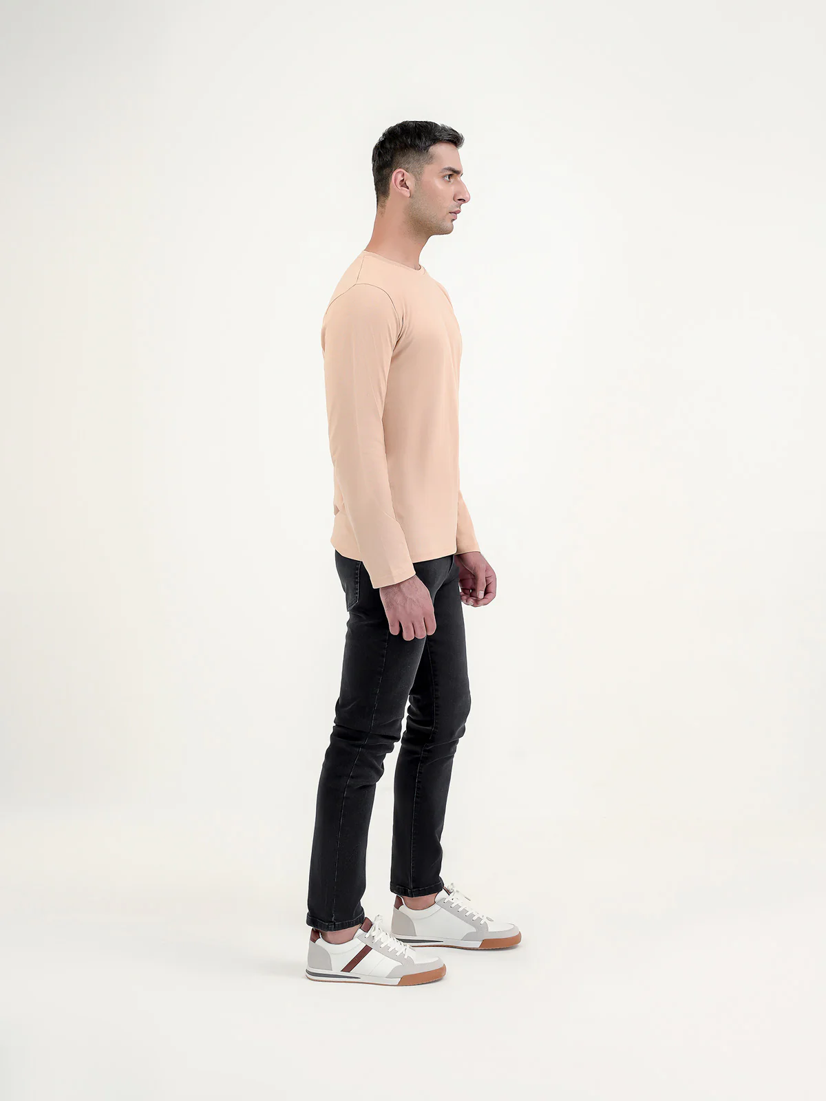 "ARAMIS" Casual Solid Regular T-Shirt - Image 2