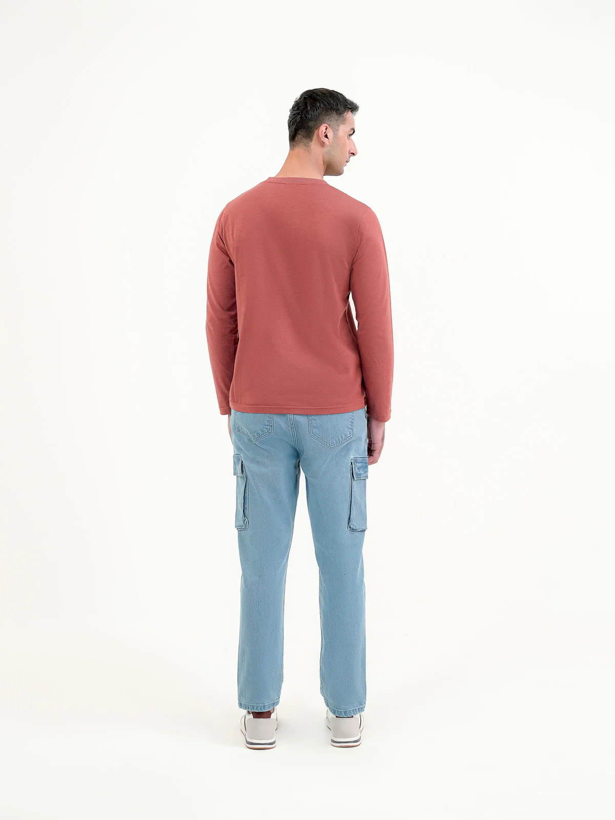 "ARAMIS" Casual Solid Regular T-Shirt - Image 4