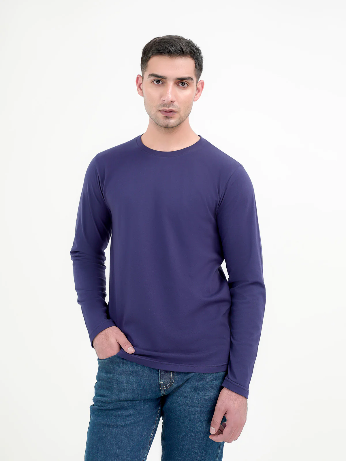 "ARAMIS" Casual Solid Regular T-Shirt - Image 2