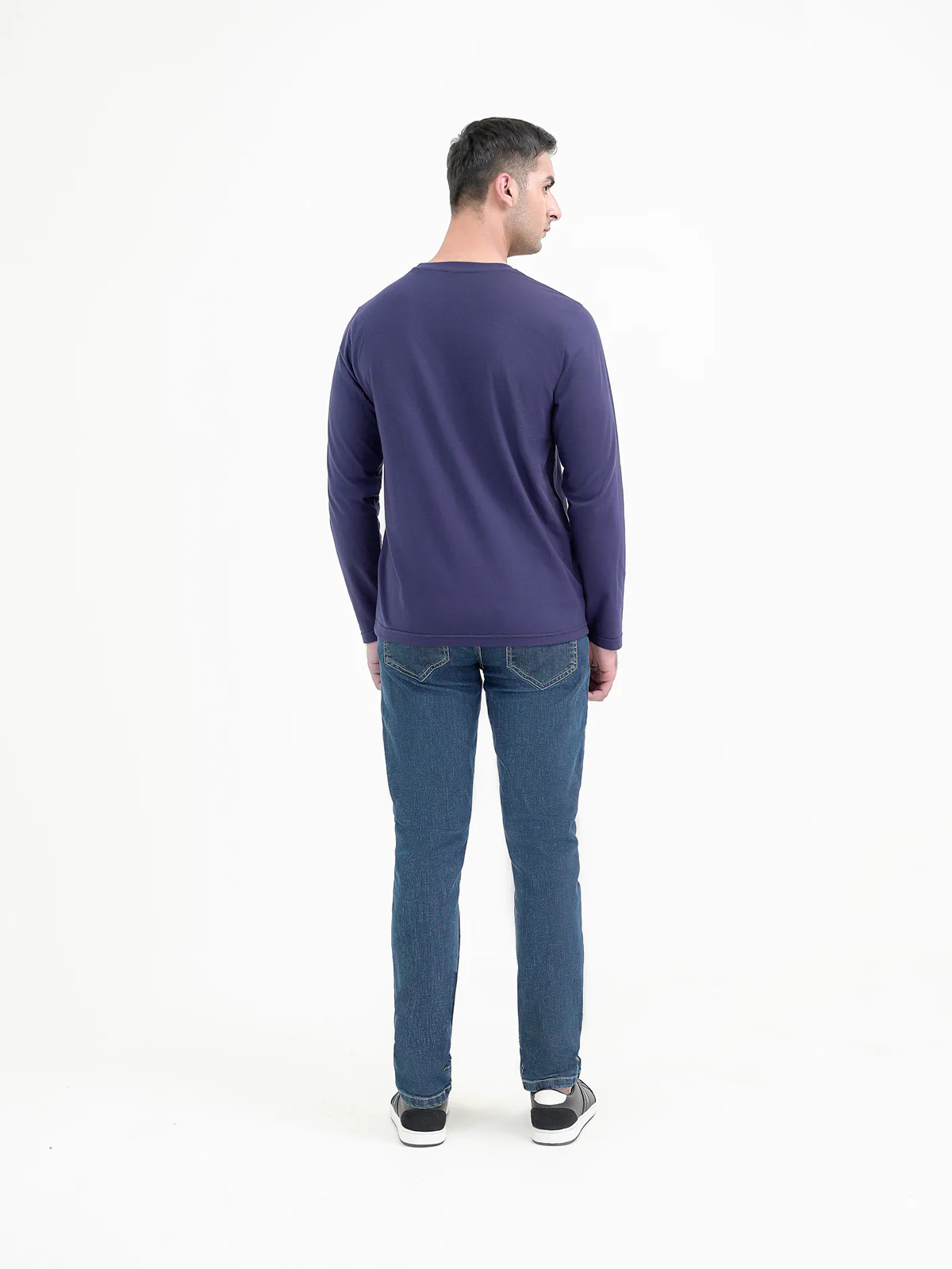 "ARAMIS" Casual Solid Regular T-Shirt - Image 5