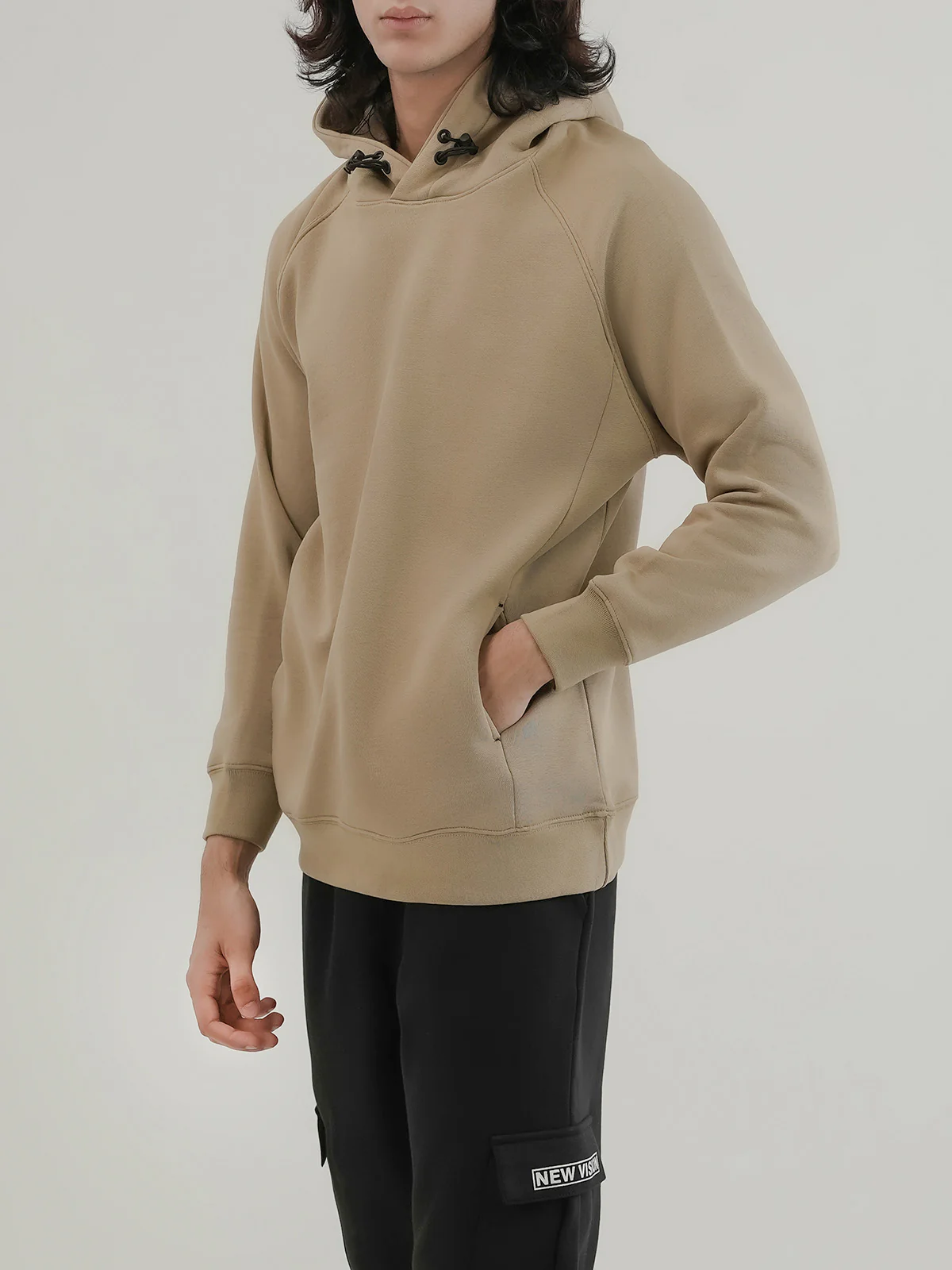 "ASHDON" Comfort Basic Fleece Hoodie - Image 3