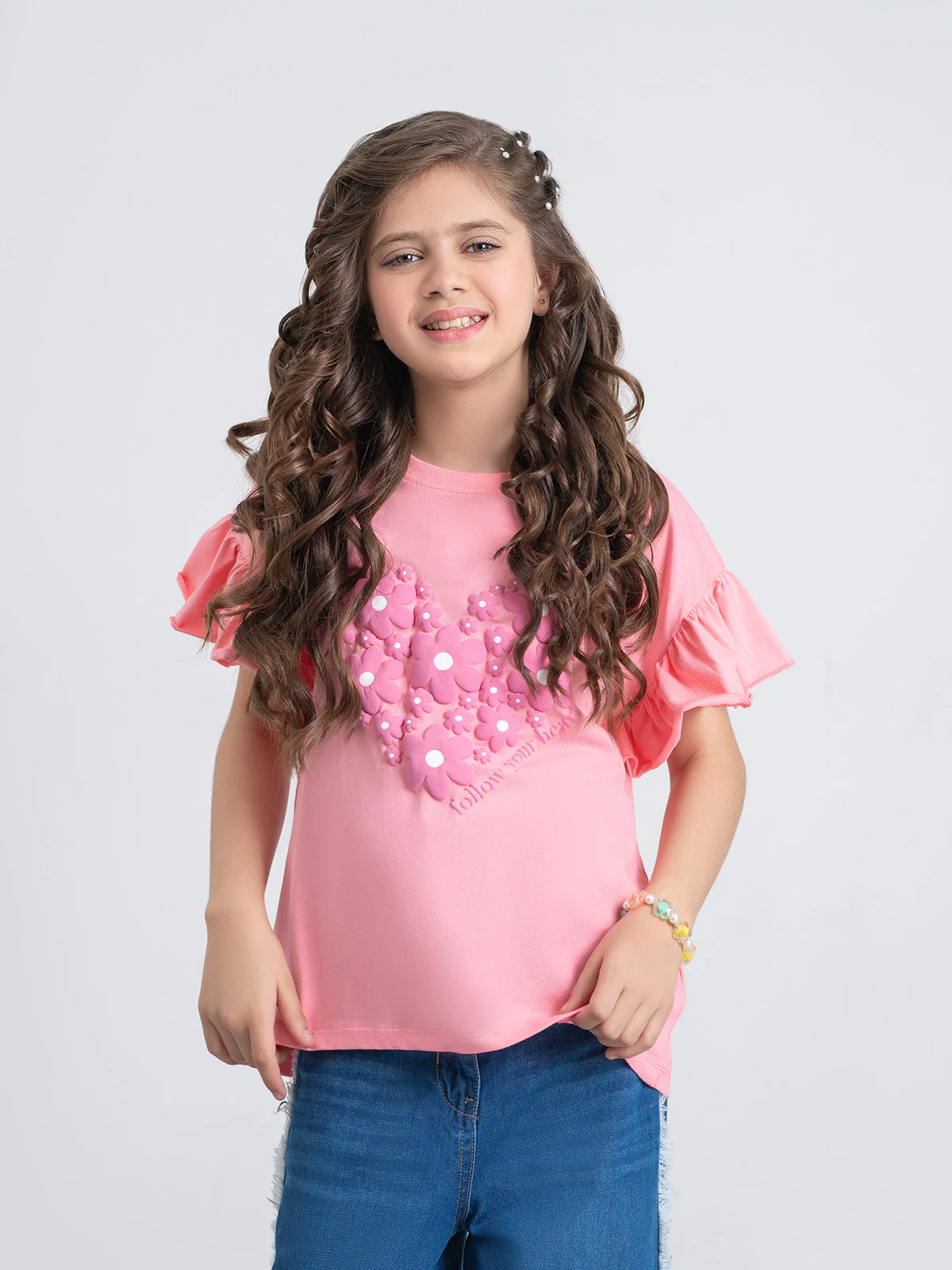 "ATALIE" Graphic Regular Fit T-Shir - Image 2