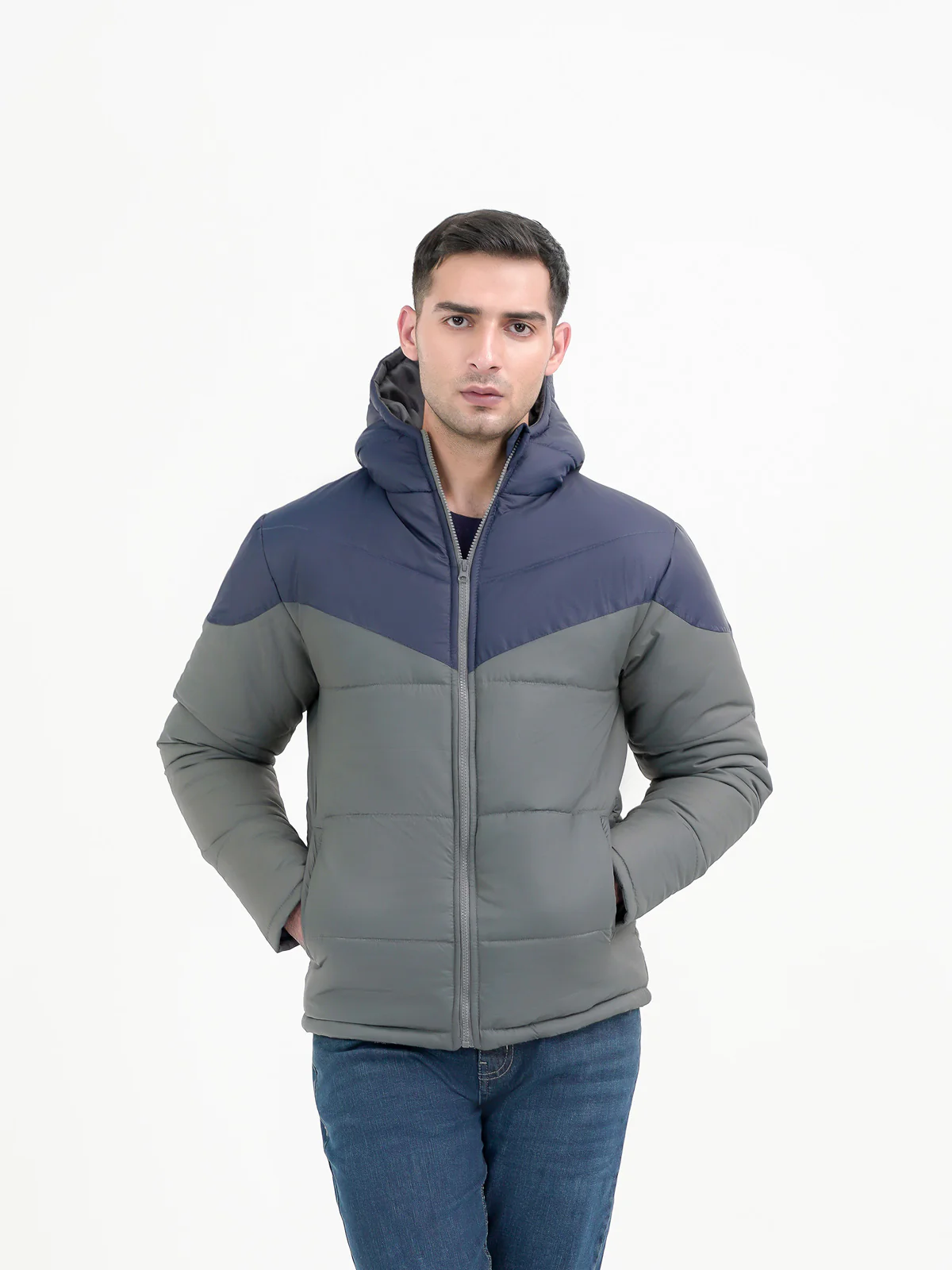 "ATLAS" Casual Zipper PufferJacket - Image 2