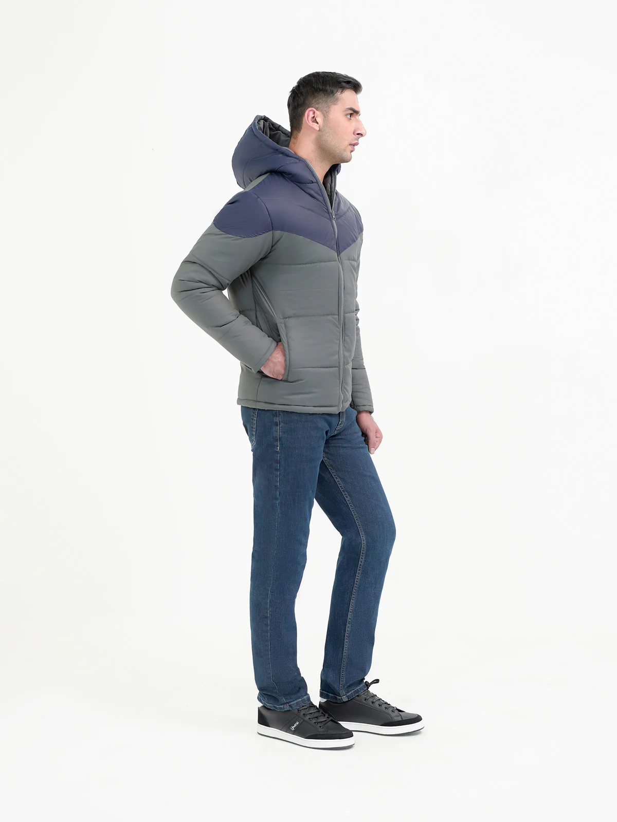 "ATLAS" Casual Zipper PufferJacket - Image 3