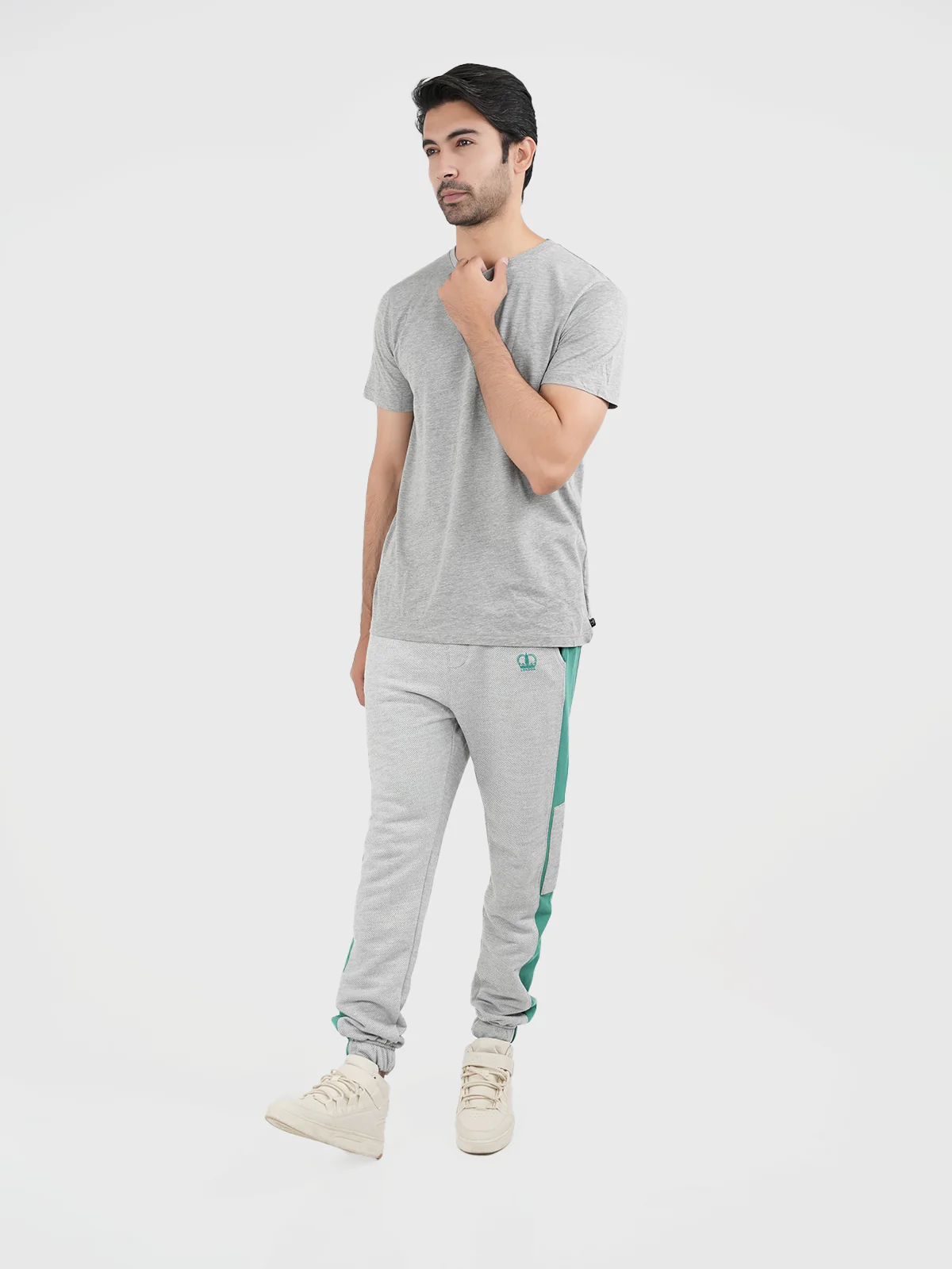 "AURTORO" Toned Joggers Pants - Image 2