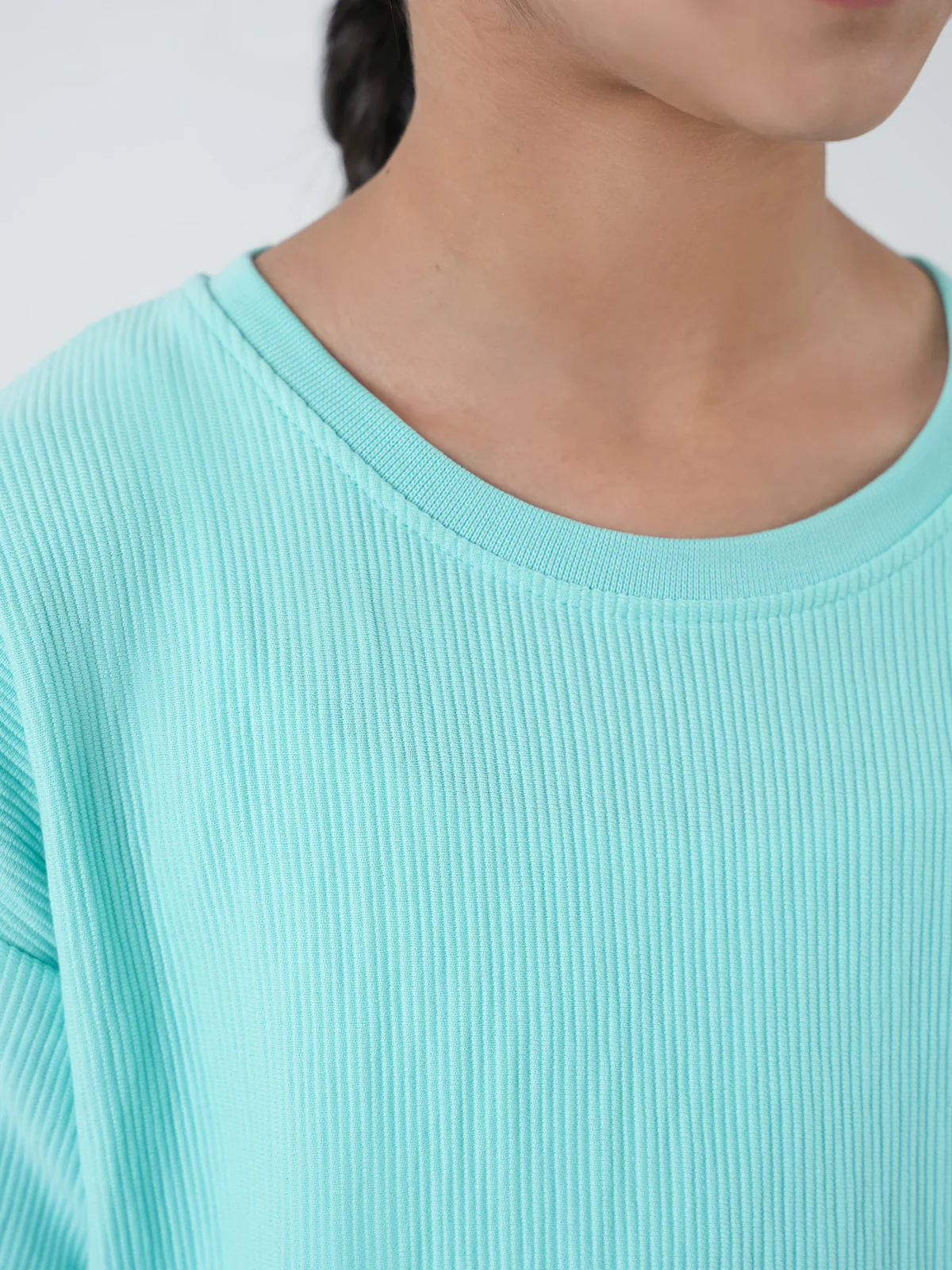 "AYNI" Cut &amp; Sew Regular Fit T-Shirt - Image 3