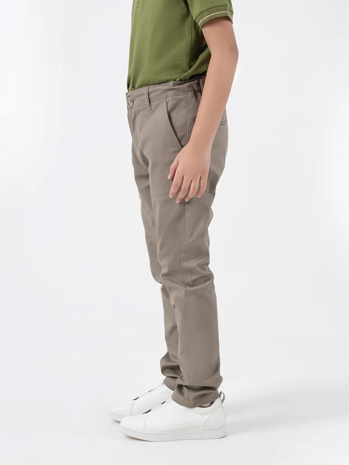 "BARLEY" Slim Fit Twill Chino - Image 2