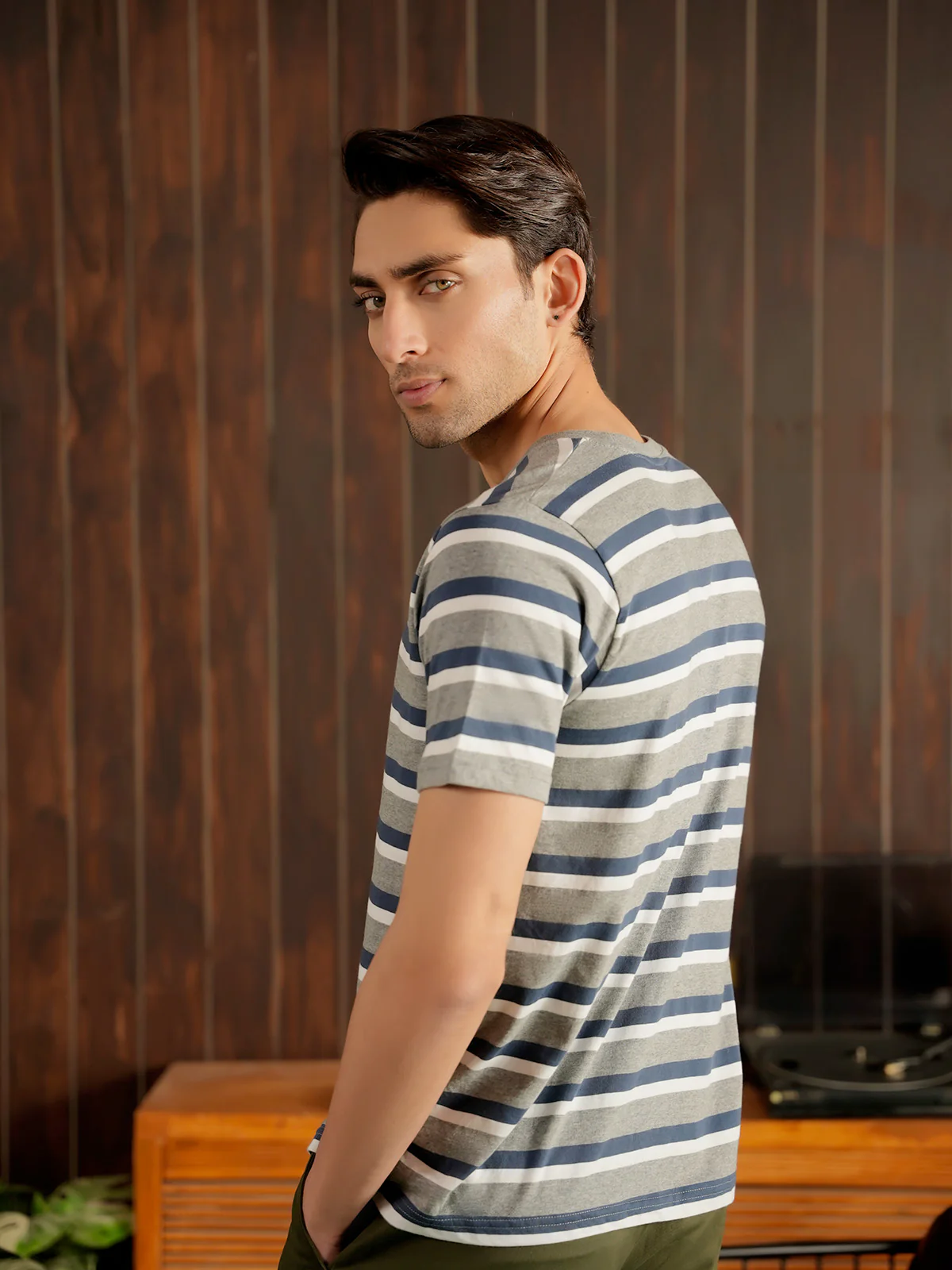 "BEAU" Regular Fit  Single Jersey T-Shirt - Image 10