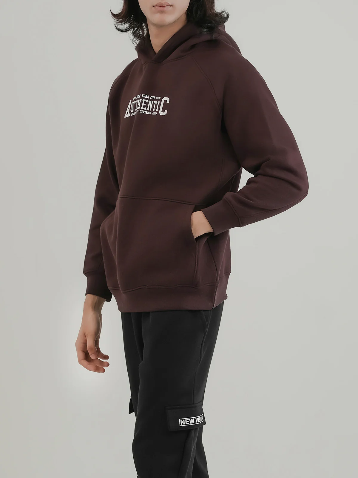 "BLAZE" Casual Trendy Fleece Hoodie - Image 3