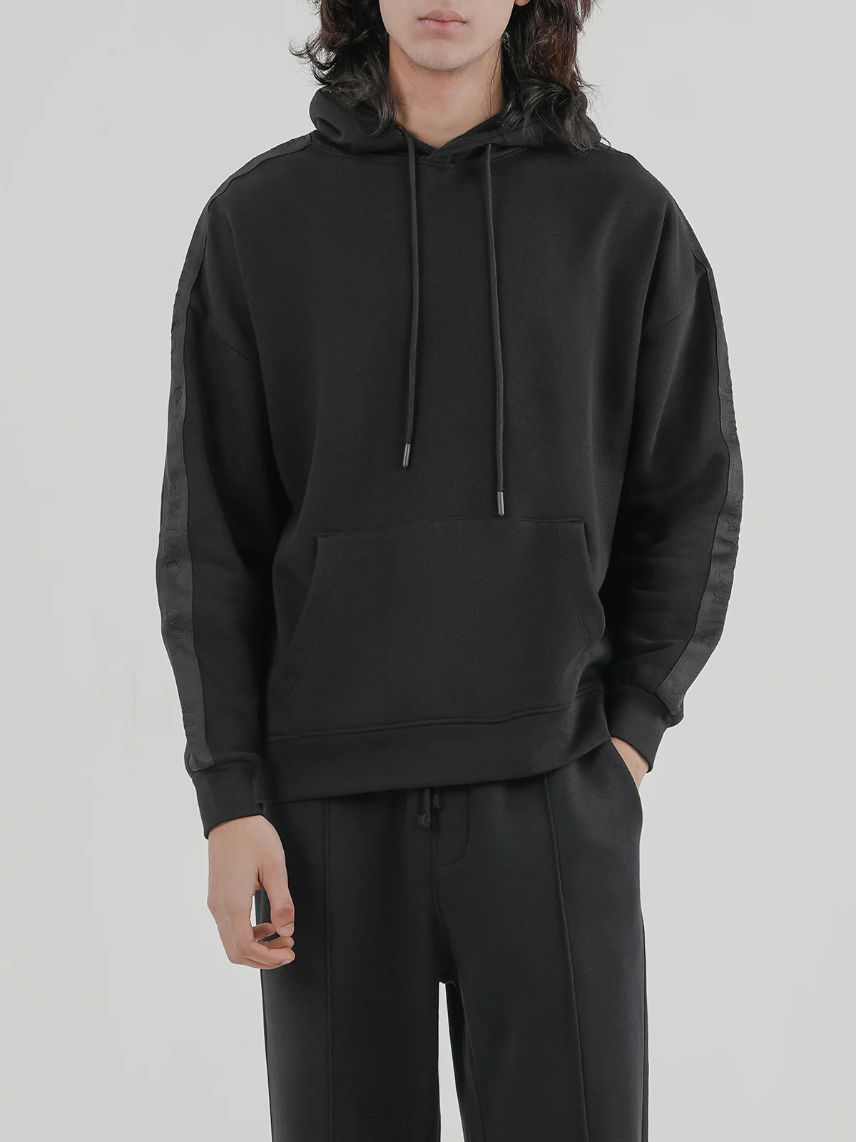 "BLITHE" Graphic Fleece Hoodie
