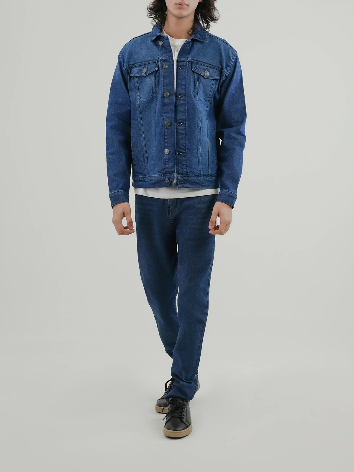"BLOEM" Basic Regular Fit Denim Jacket - Image 2