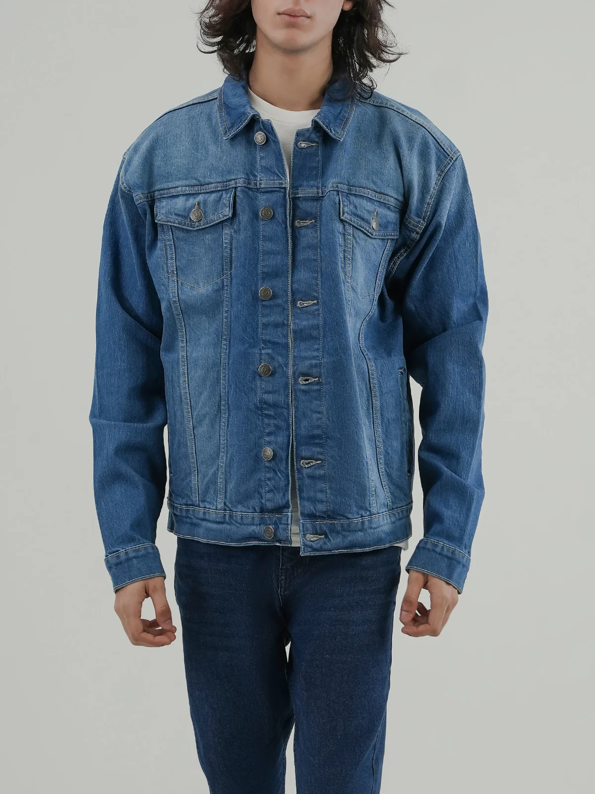 "BLOEM" Basic Regular Fit Denim Jacket