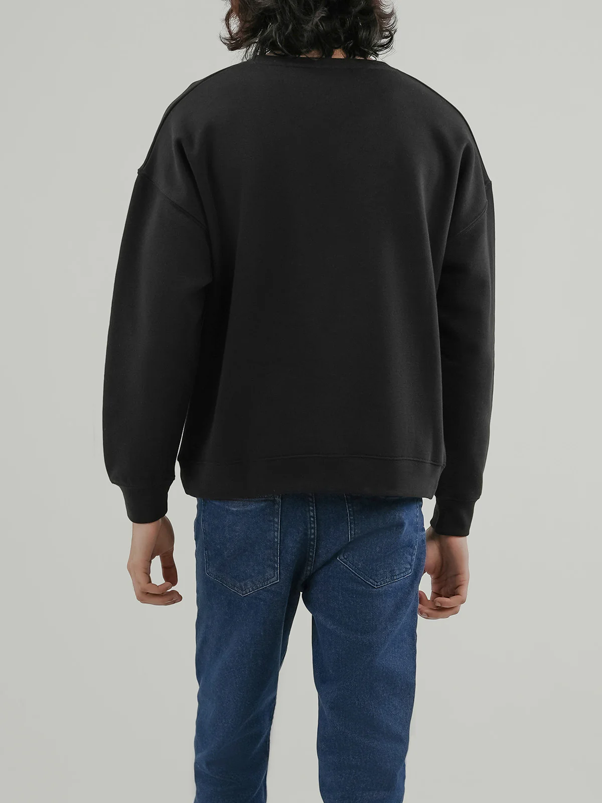 "BOGART" Drop Shoulder Fleece Sweatshirt - Image 5