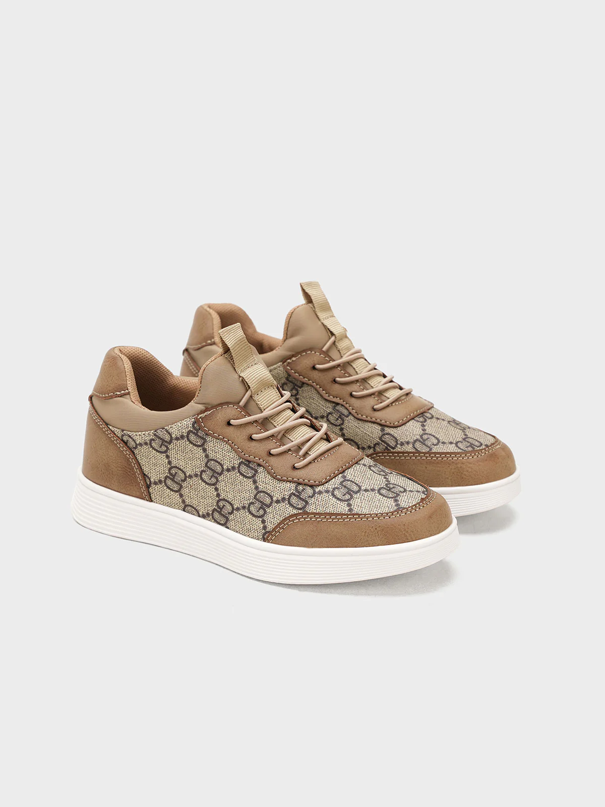 Boys "ADJATAY" Perfect Lace UP Trainers - Image 2