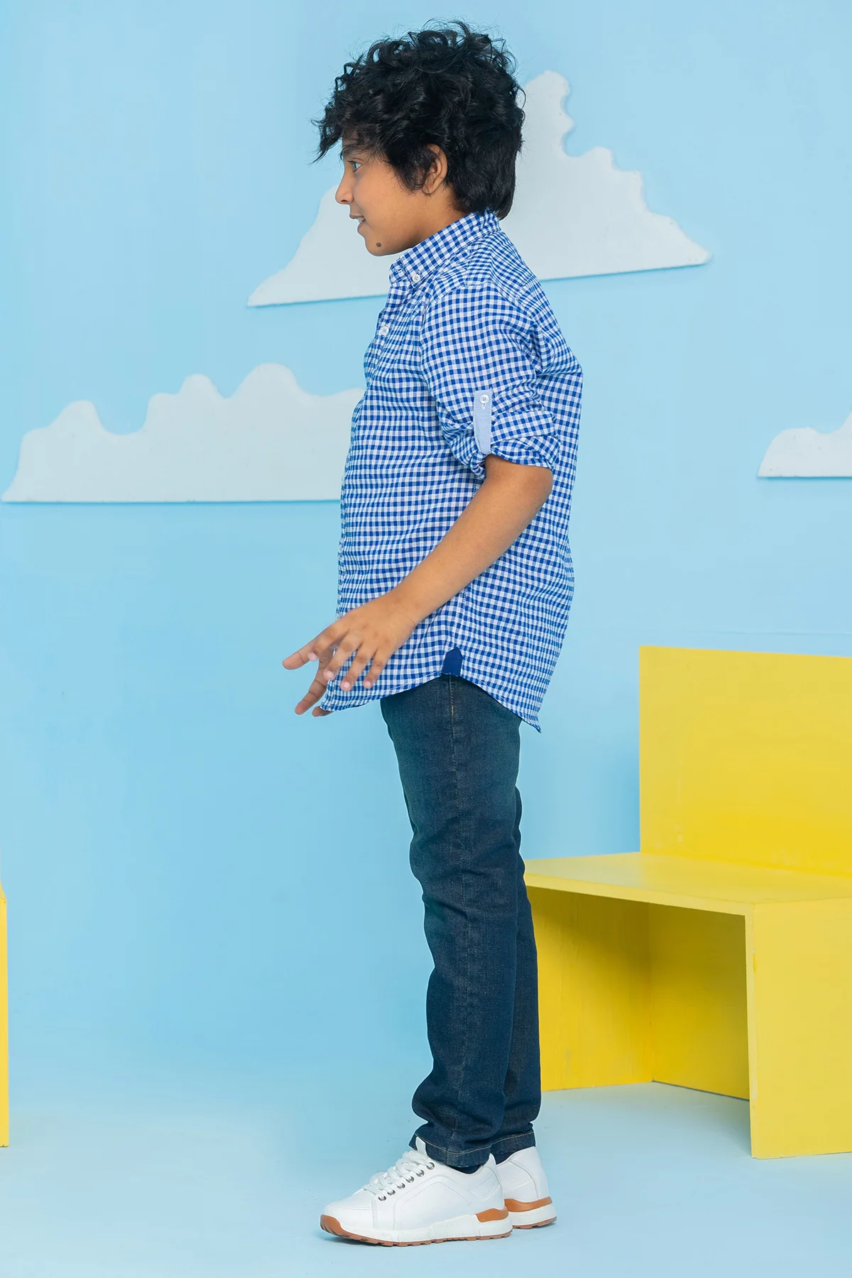 Boys EdWIN Cotton Casual Shirt - Image 3