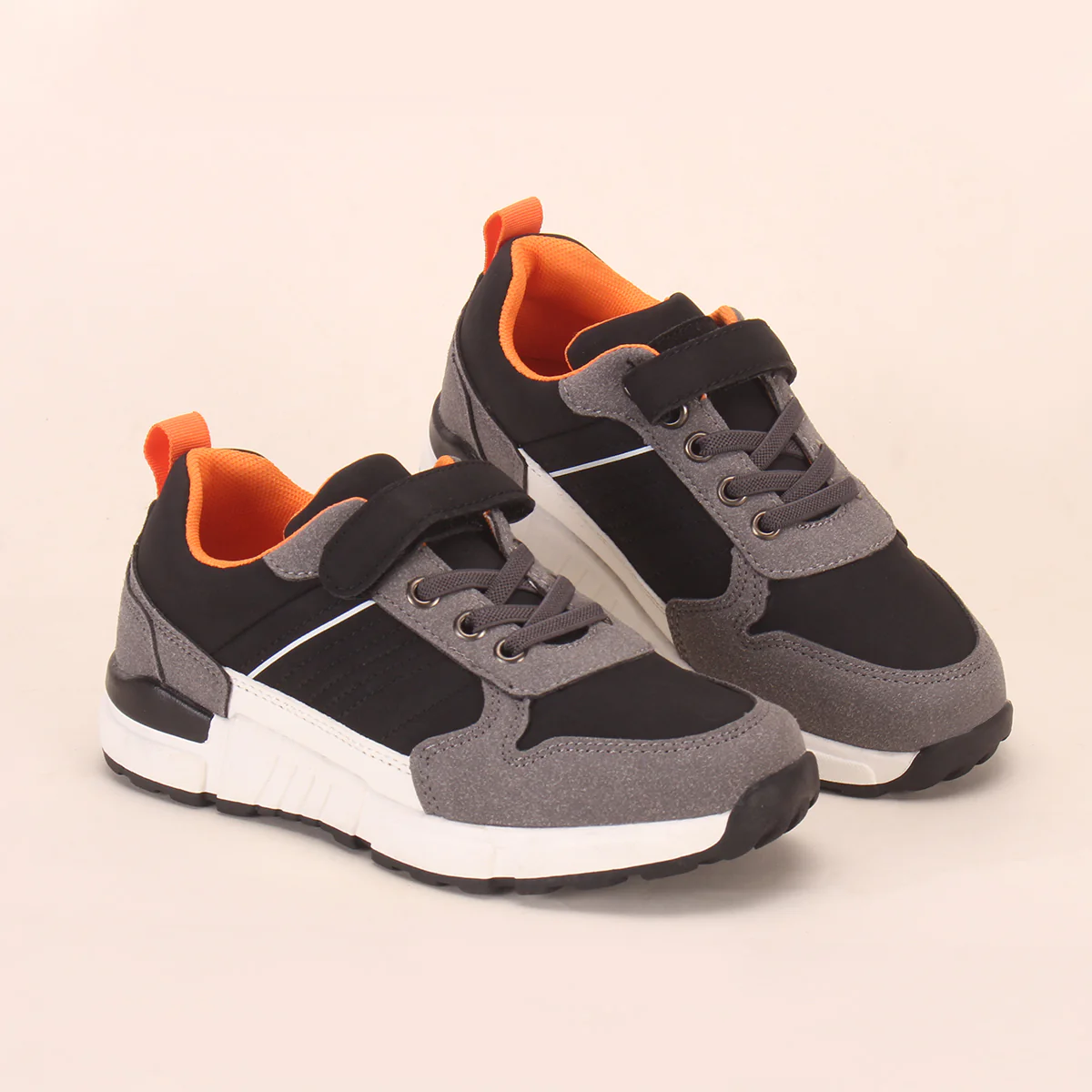 Boys "ELOWEN" Laced Up Everyday Sports Trainers - Image 6
