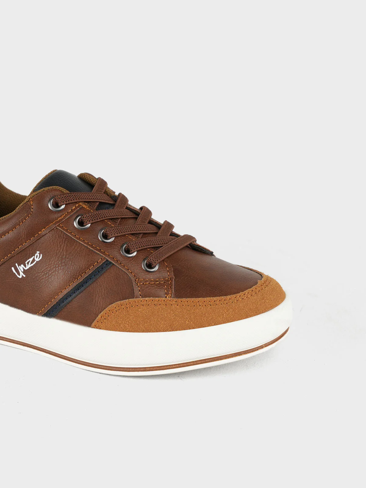 Boys "HADLEE" Comfy Lace Up Trainers - Image 4
