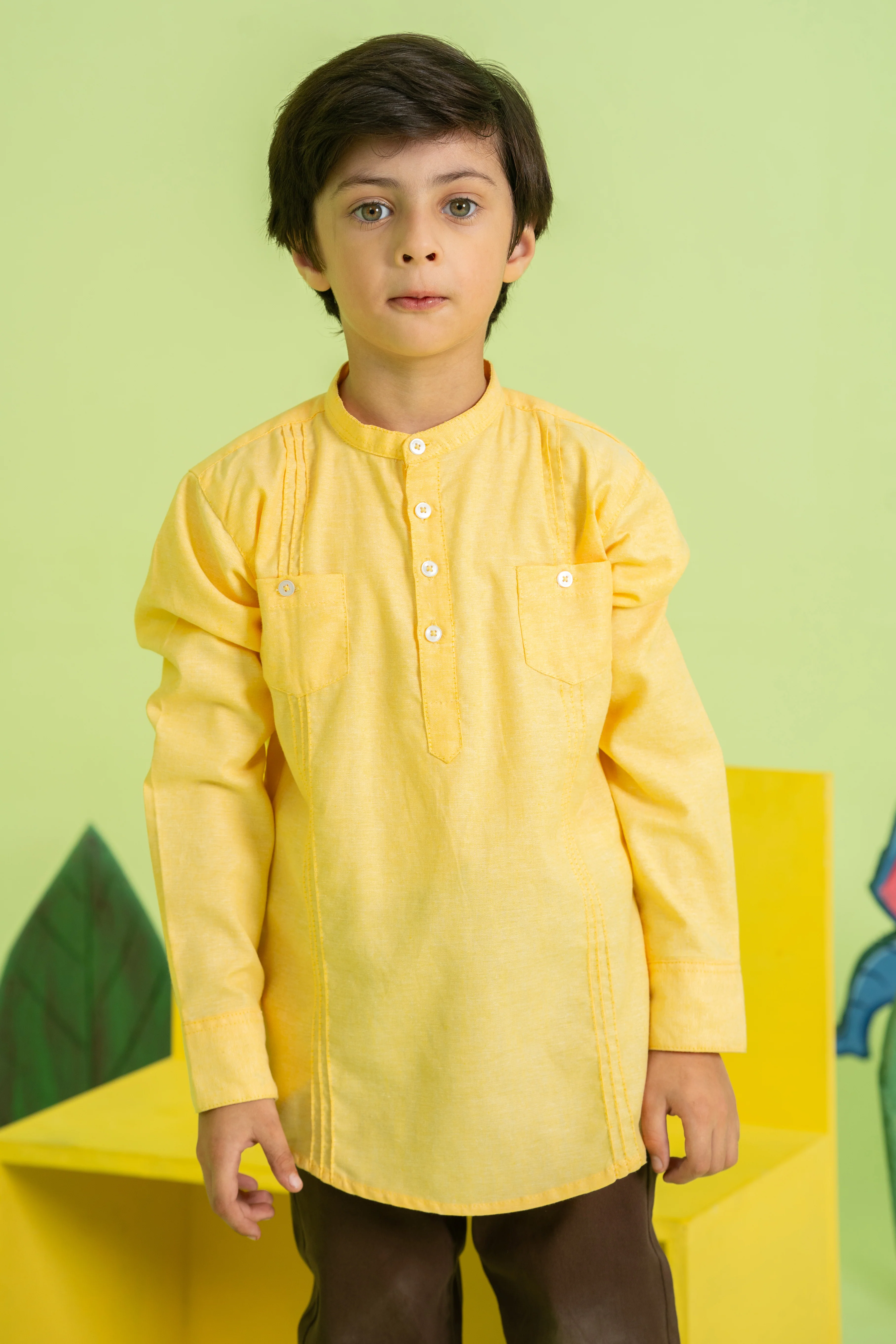 "NIDAL" Cotton Casual Shirt - Image 2
