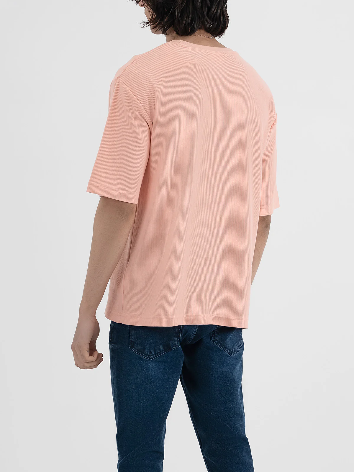"BRADY" Drop Shoulder Basic T-Shirt - Image 8
