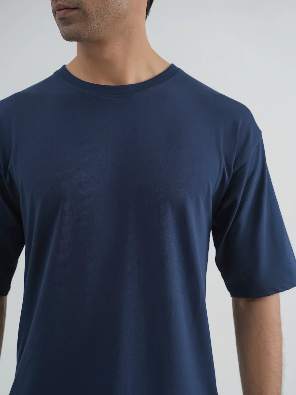 "BRIGGS" Drop Shoulder Basic T-Shirt - Image 3