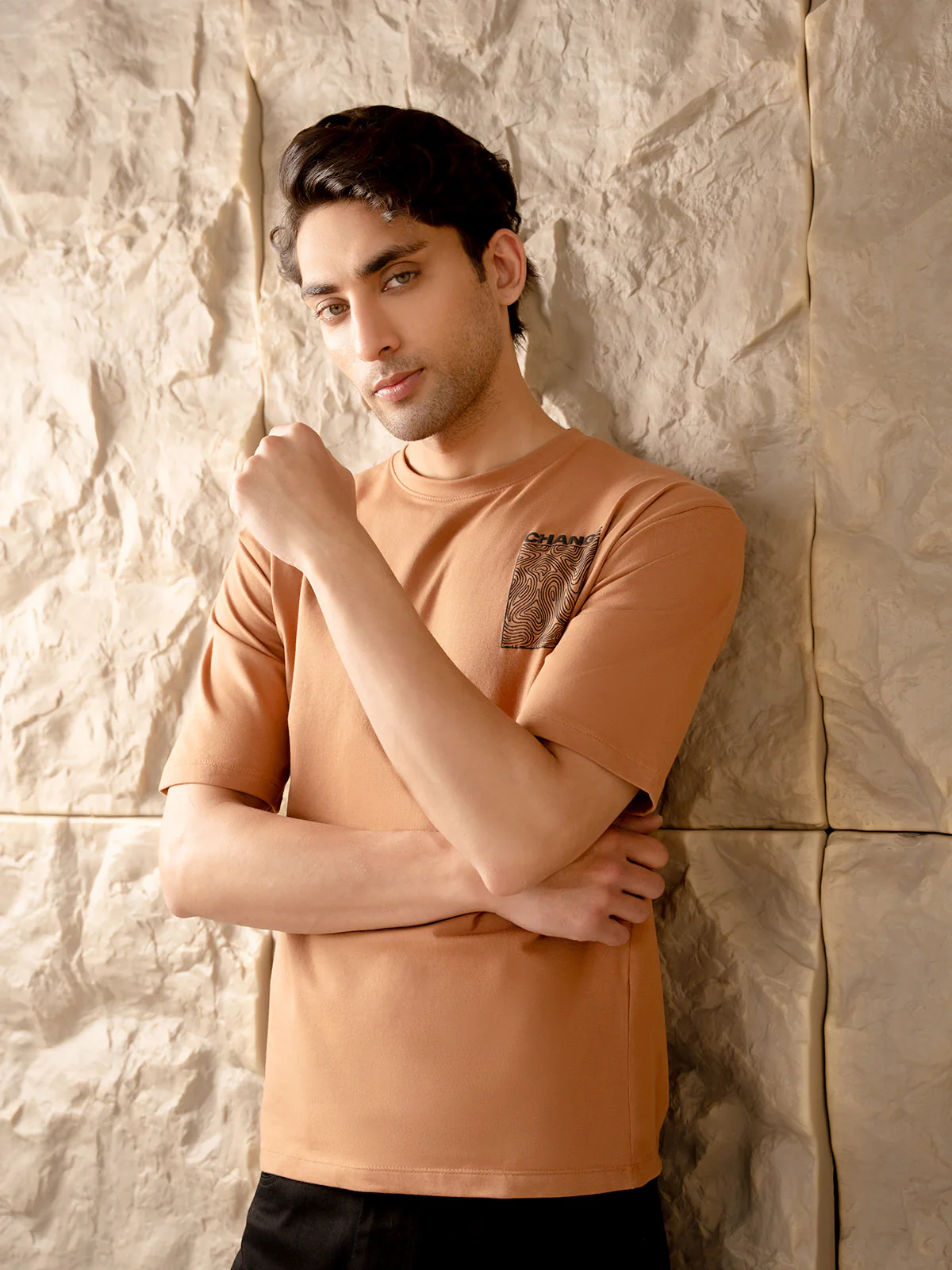 "BRISTOL" Drop Shoulder Basic T-Shirt - Image 3