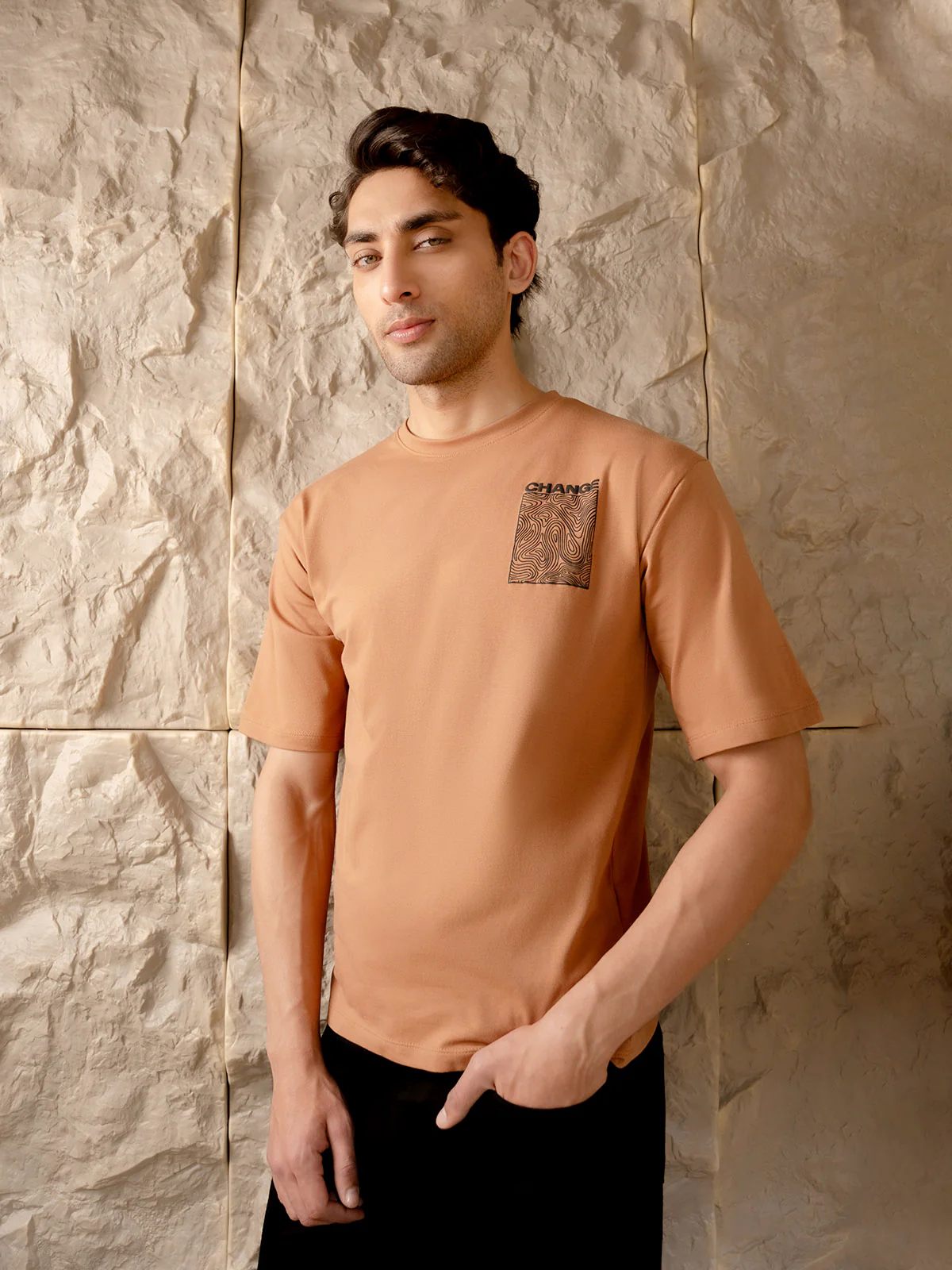 "BRISTOL" Drop Shoulder Basic T-Shirt - Image 6