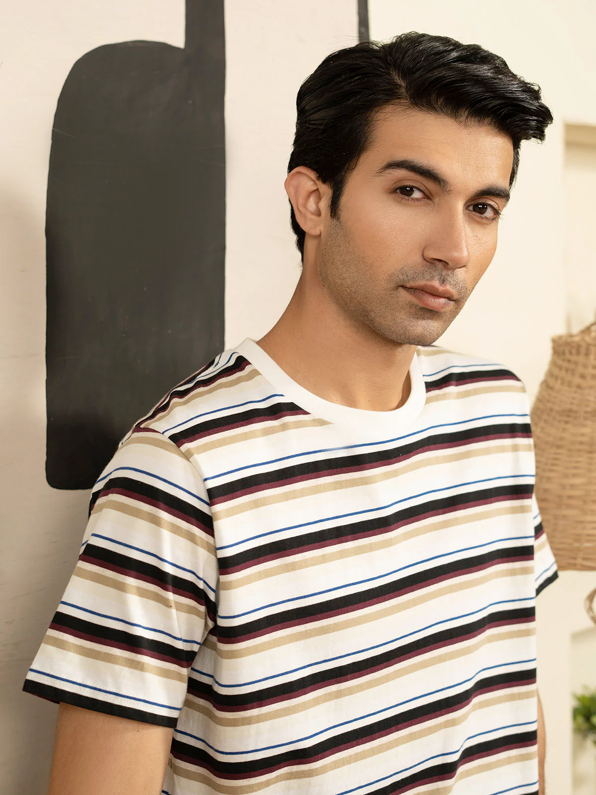 "BRODY" Yarn Dyed Single Jersey T-Shirt - Image 9