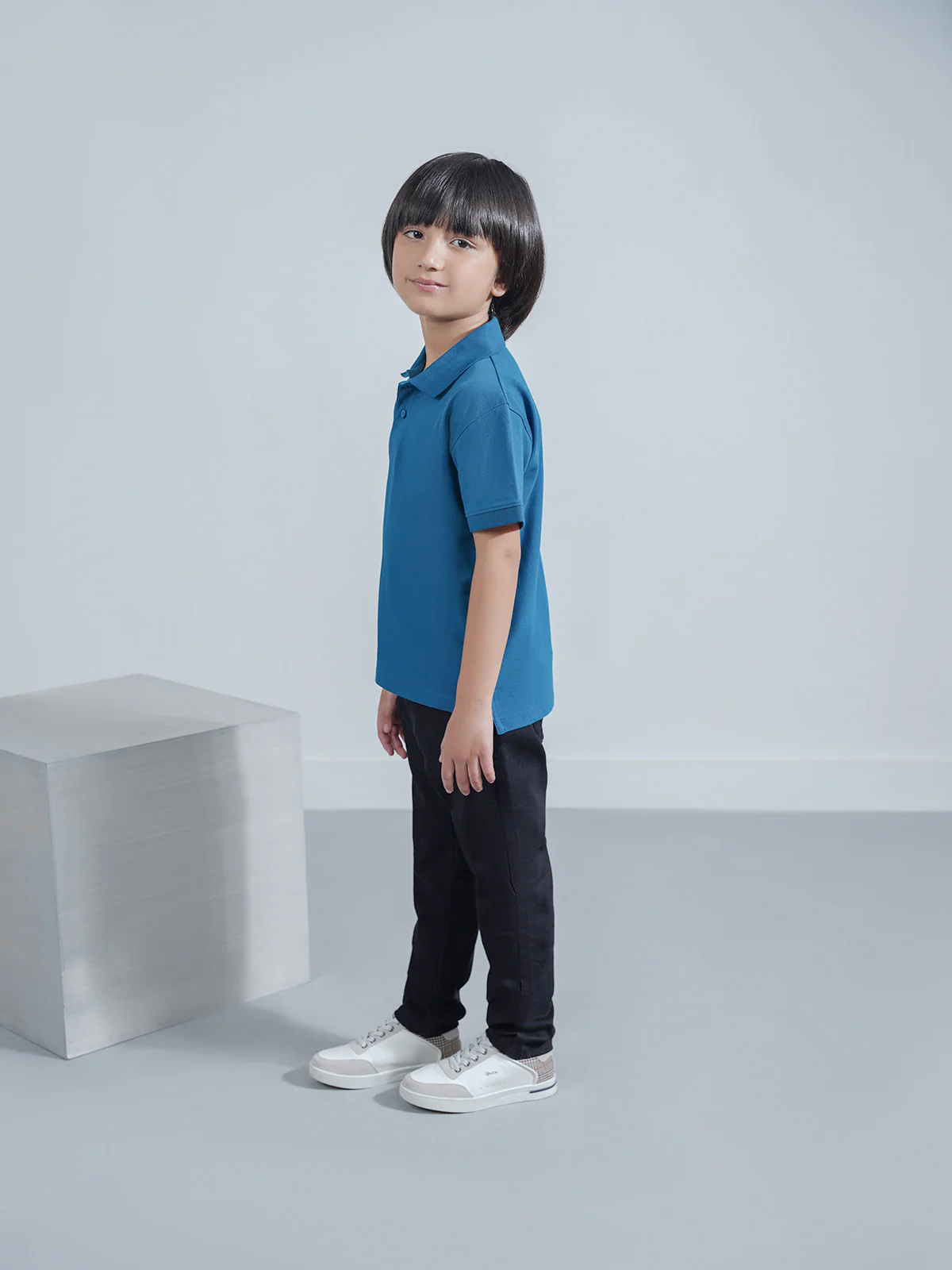 "BYRON" Basic Regular Fit Polo Shirt - Image 4