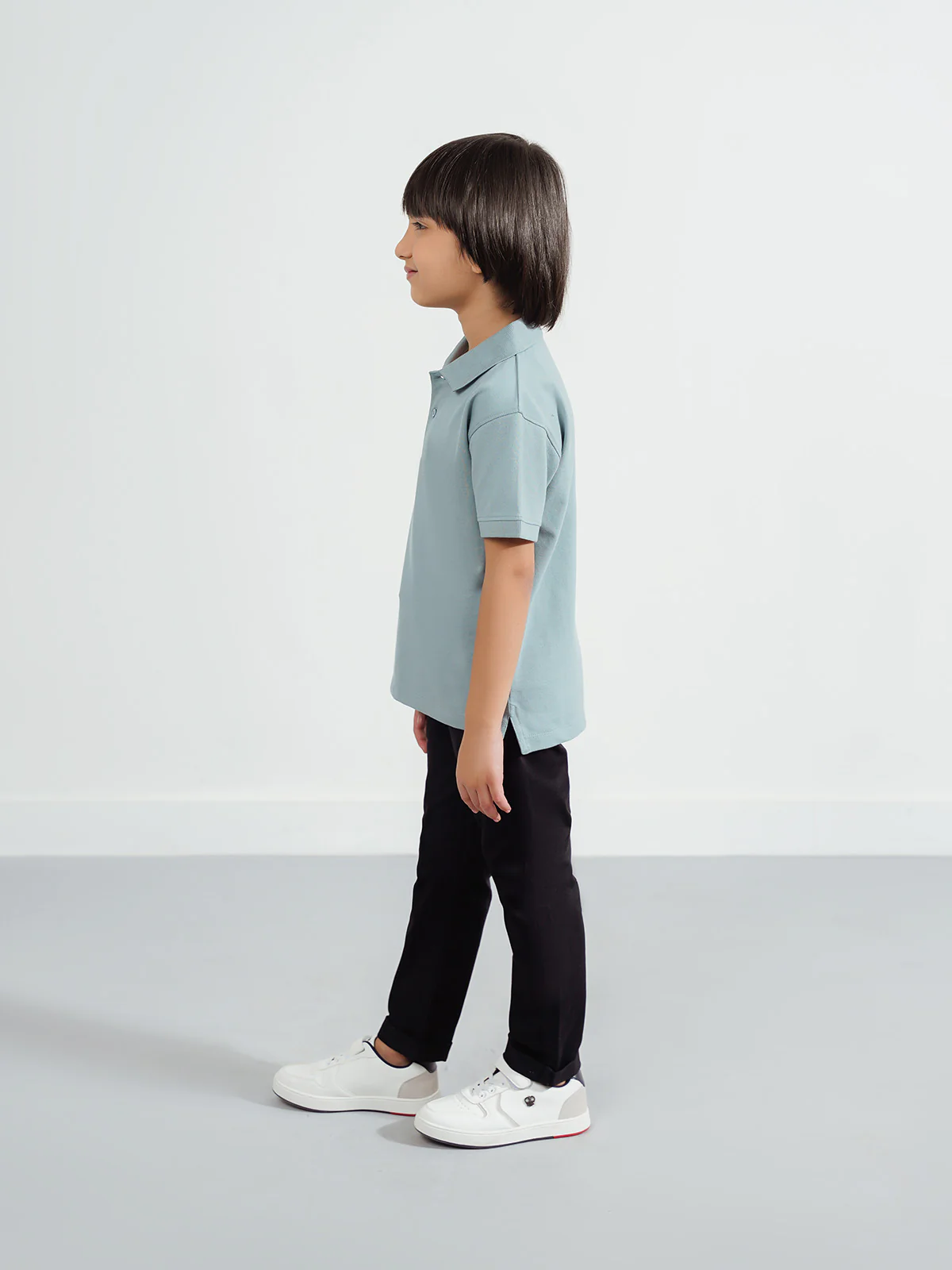 "BYRON" Basic Regular Fit Polo Shirt - Image 3