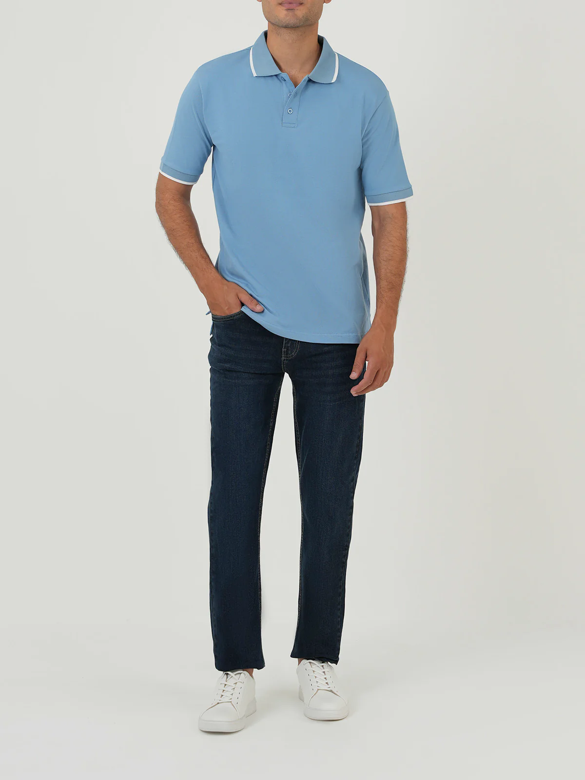 "CARILLO" Elegant Regular Polo Shirt - Image 2