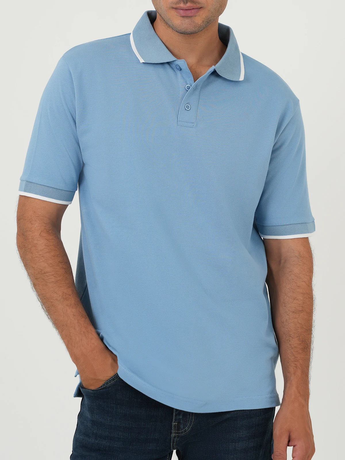 "CARILLO" Elegant Regular Polo Shirt - Image 4