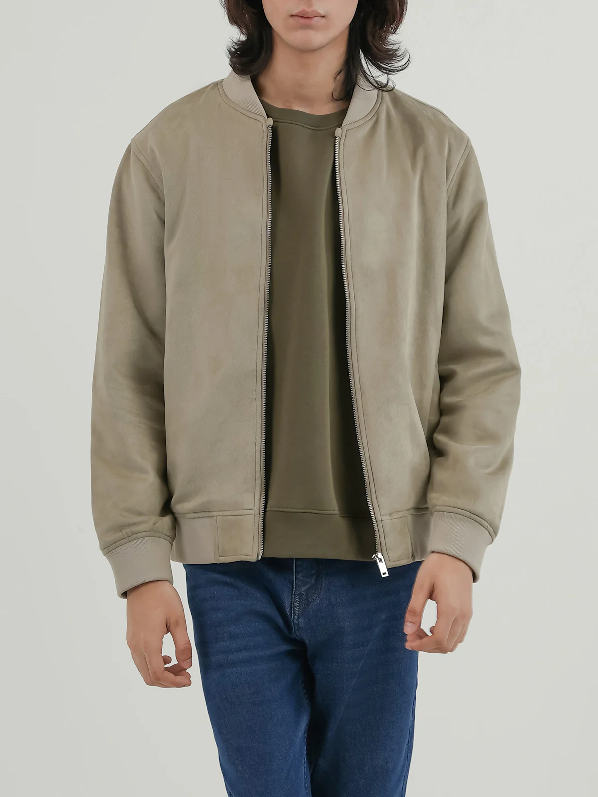 "CASTON" Perfect Regular Fit Suede Jacket